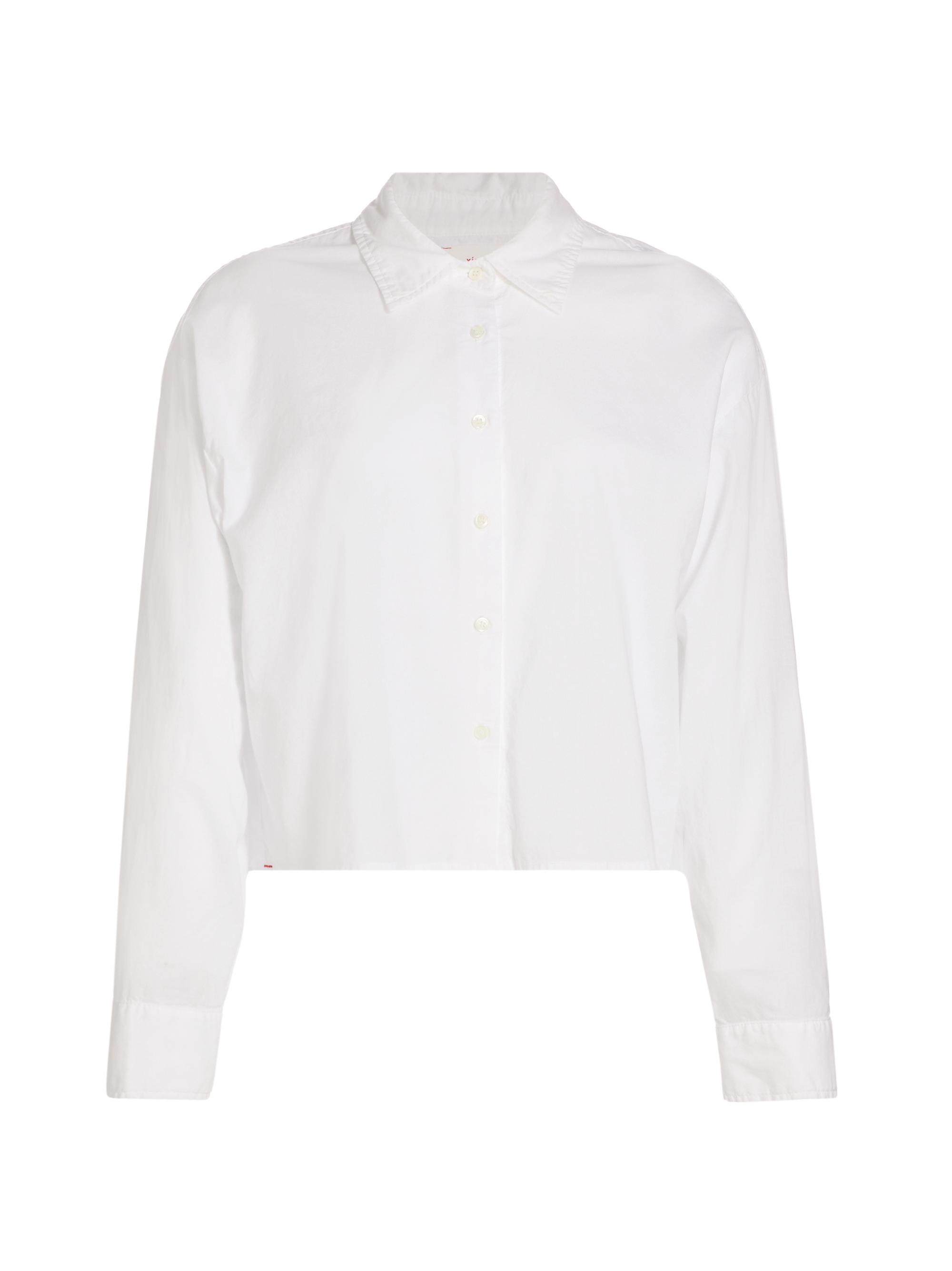 XÍRENA Women's Dawson Cotton Shirt - White