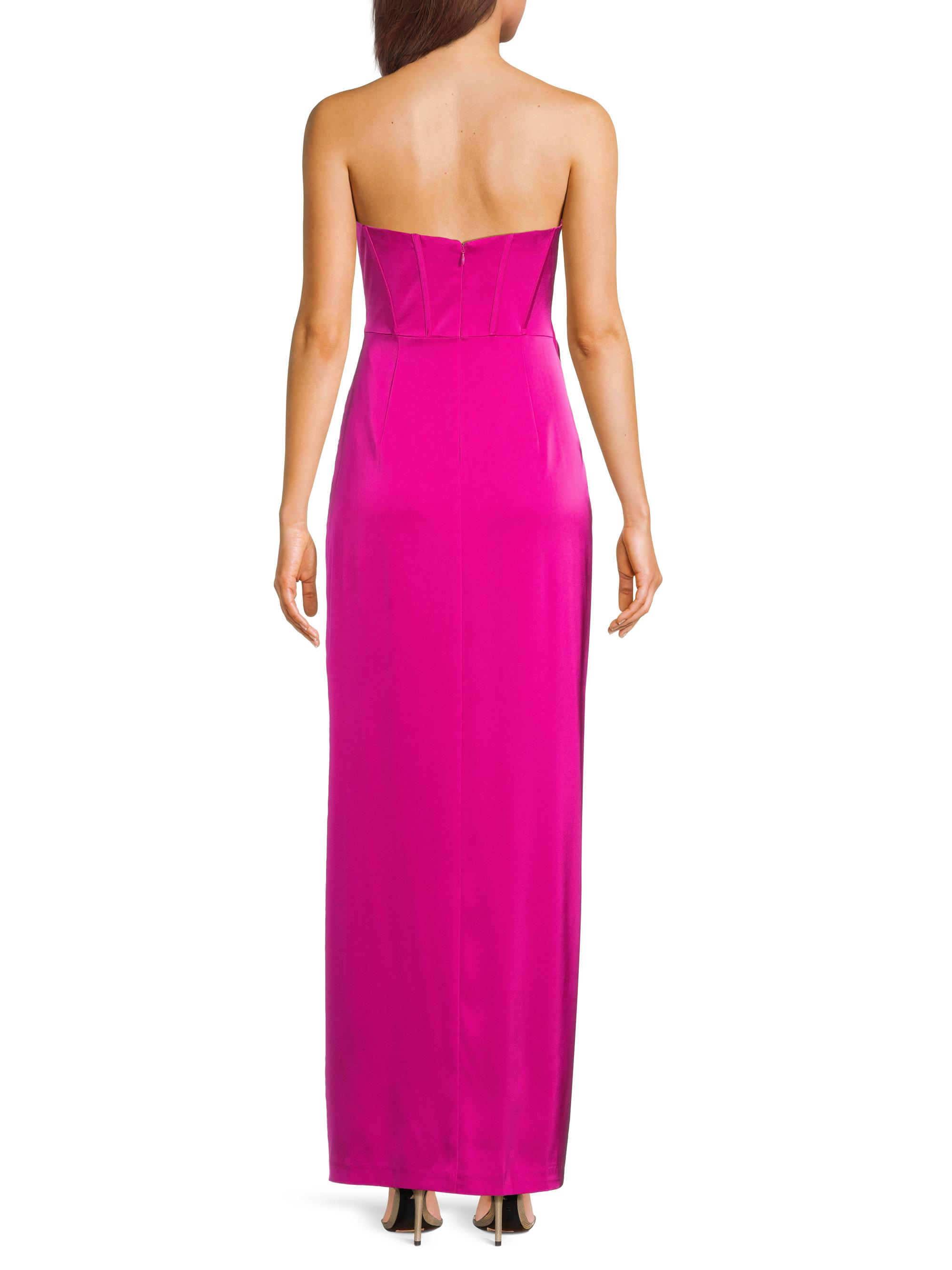 sachin and babi light blue dress Aqua Blue Chiffon Cutout Back Appliques Long Bridesmaid Dress – Modsele main image 1
