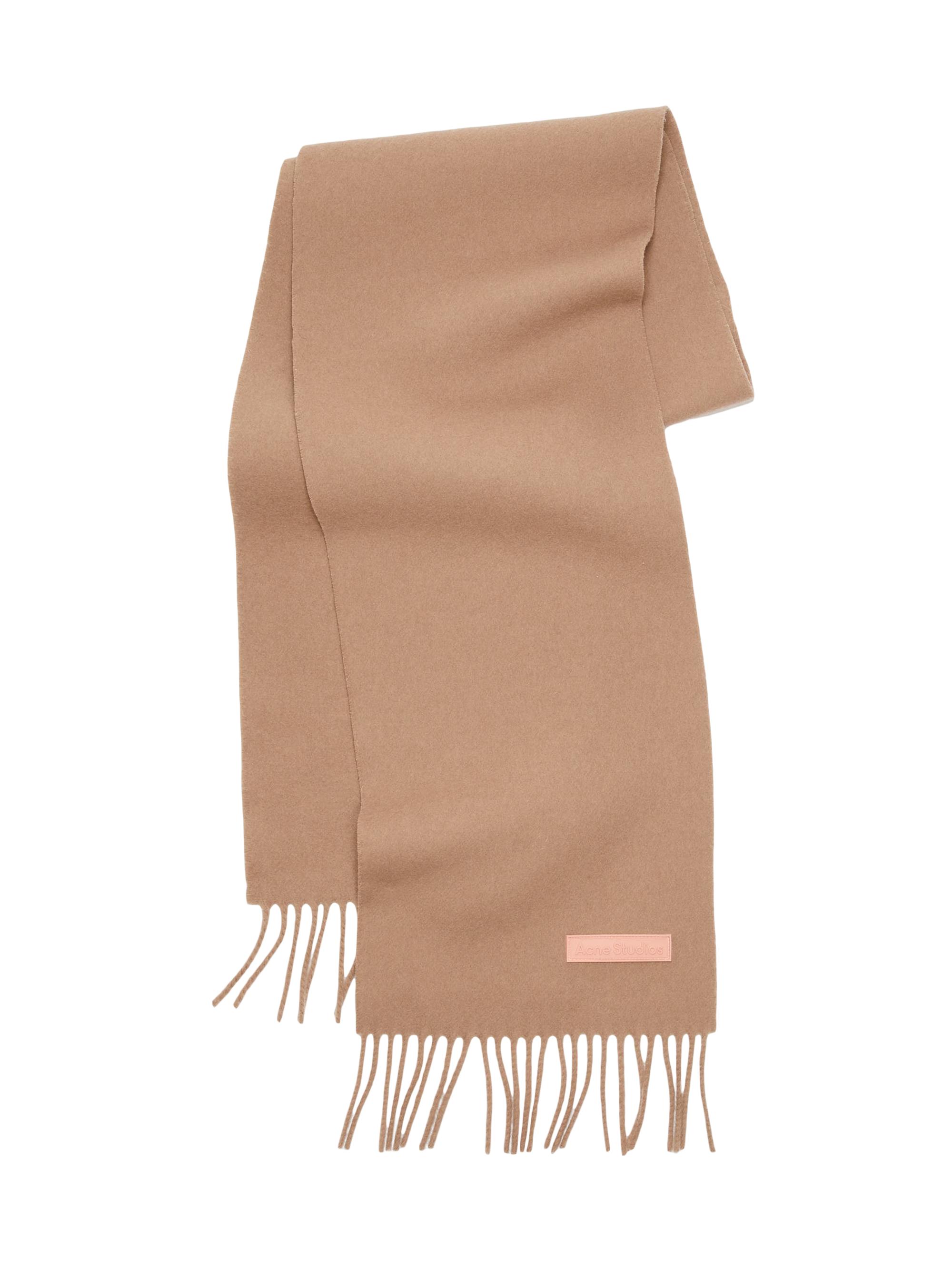 Acne Studios Women's Wool Skinny Scarf - Warm Beige