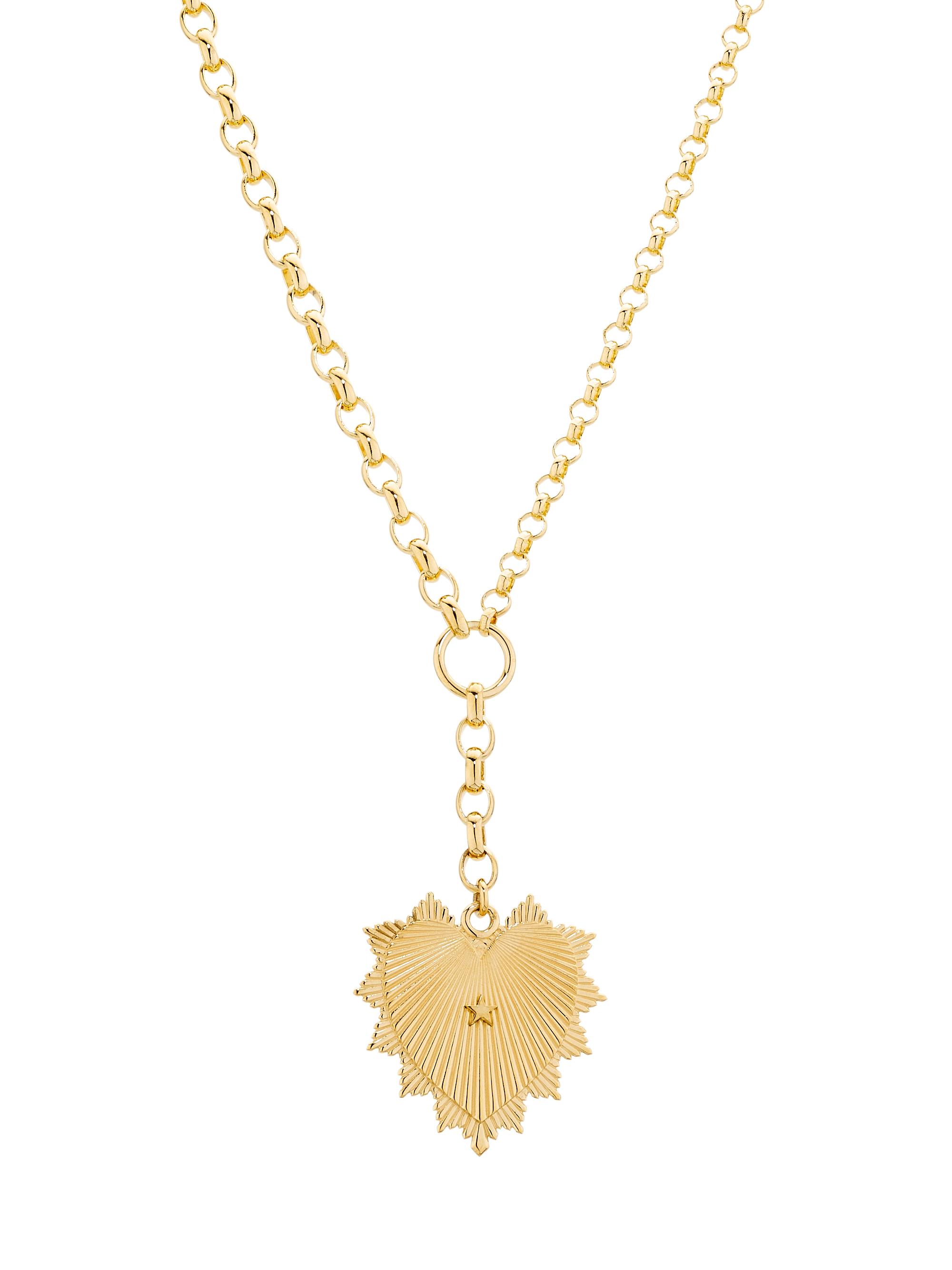 True Love 18K Yellow Gold Chain Necklace