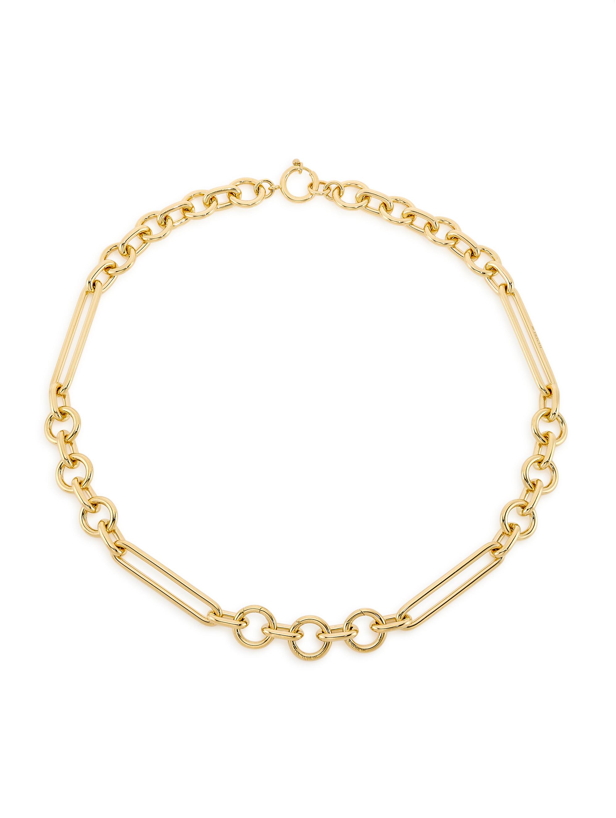 Foundrae Women's 18K Yellow Gold Oversized Chain Necklace - Yellow Gold
