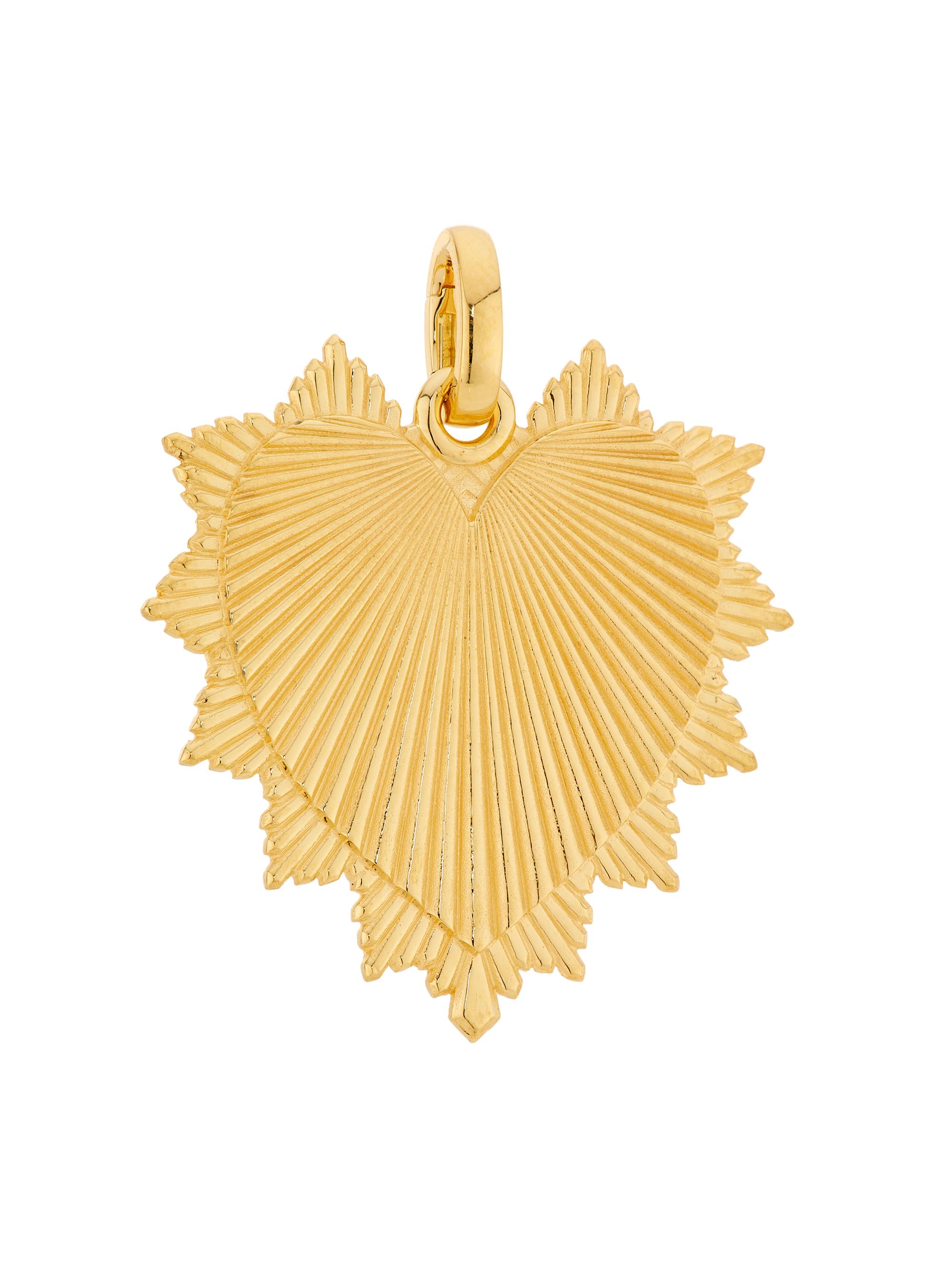 Foundrae Women's True Love 18K Yellow Gold Oversized Medallion - Yellow Gold