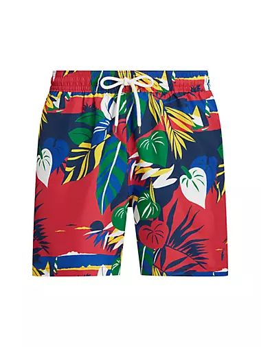 Polo Ralph Lauren x Hoffman Fabrics Traveler Tropical Swim Trunks