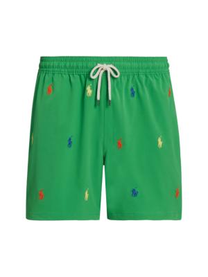 Polo Ralph Lauren Polo Pony-embroidered swim shorts - Green