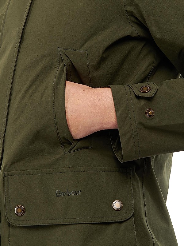 Shop Barbour Clyde Hooded Jacket | Saks Fifth Avenue Shop Barbour Clyde Hooded Jacket | Saks Fifth Avenue