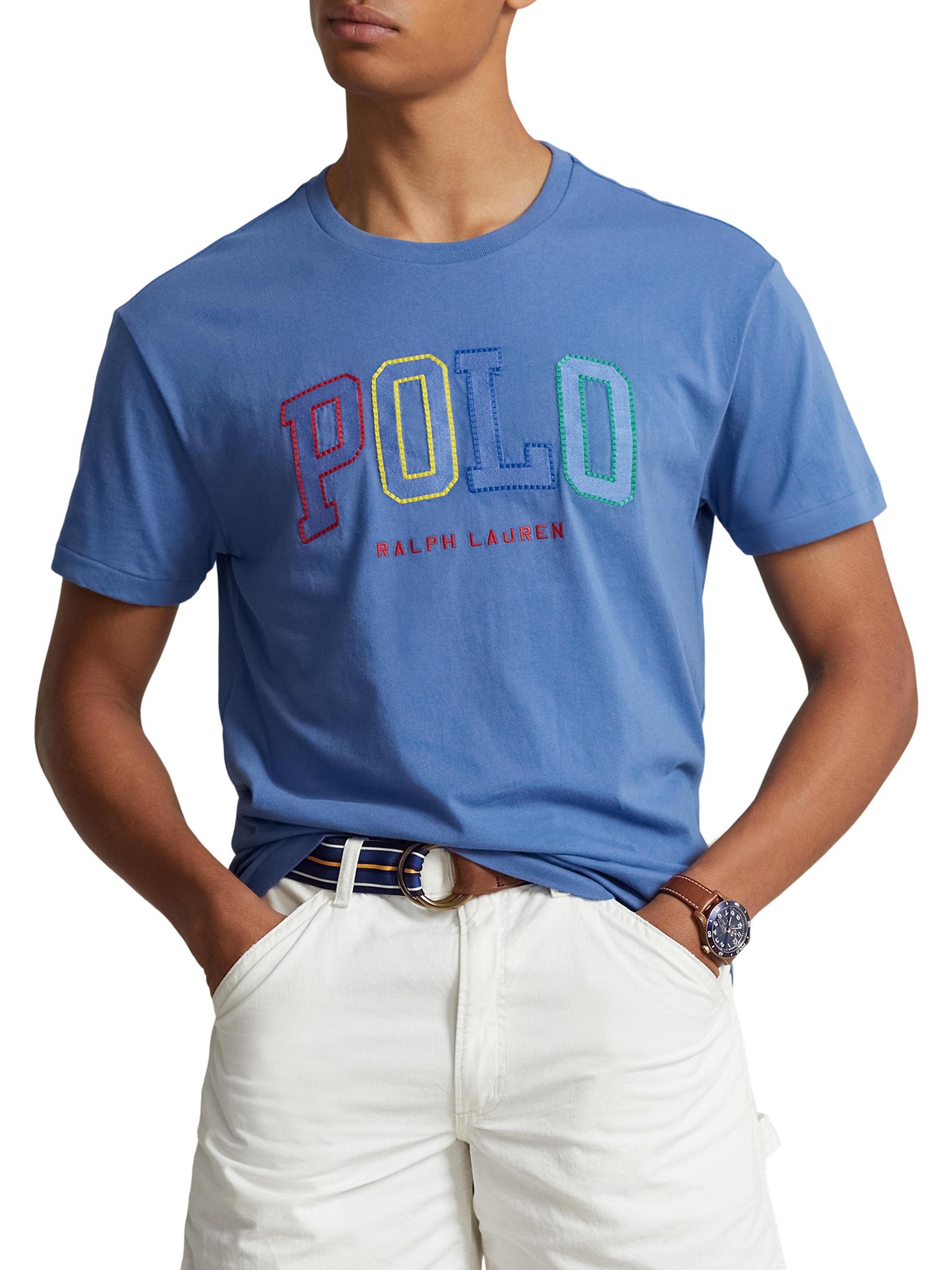 Polo Ralph Lauren Embroidered Logo T-Shirt | Saks Fifth Avenue