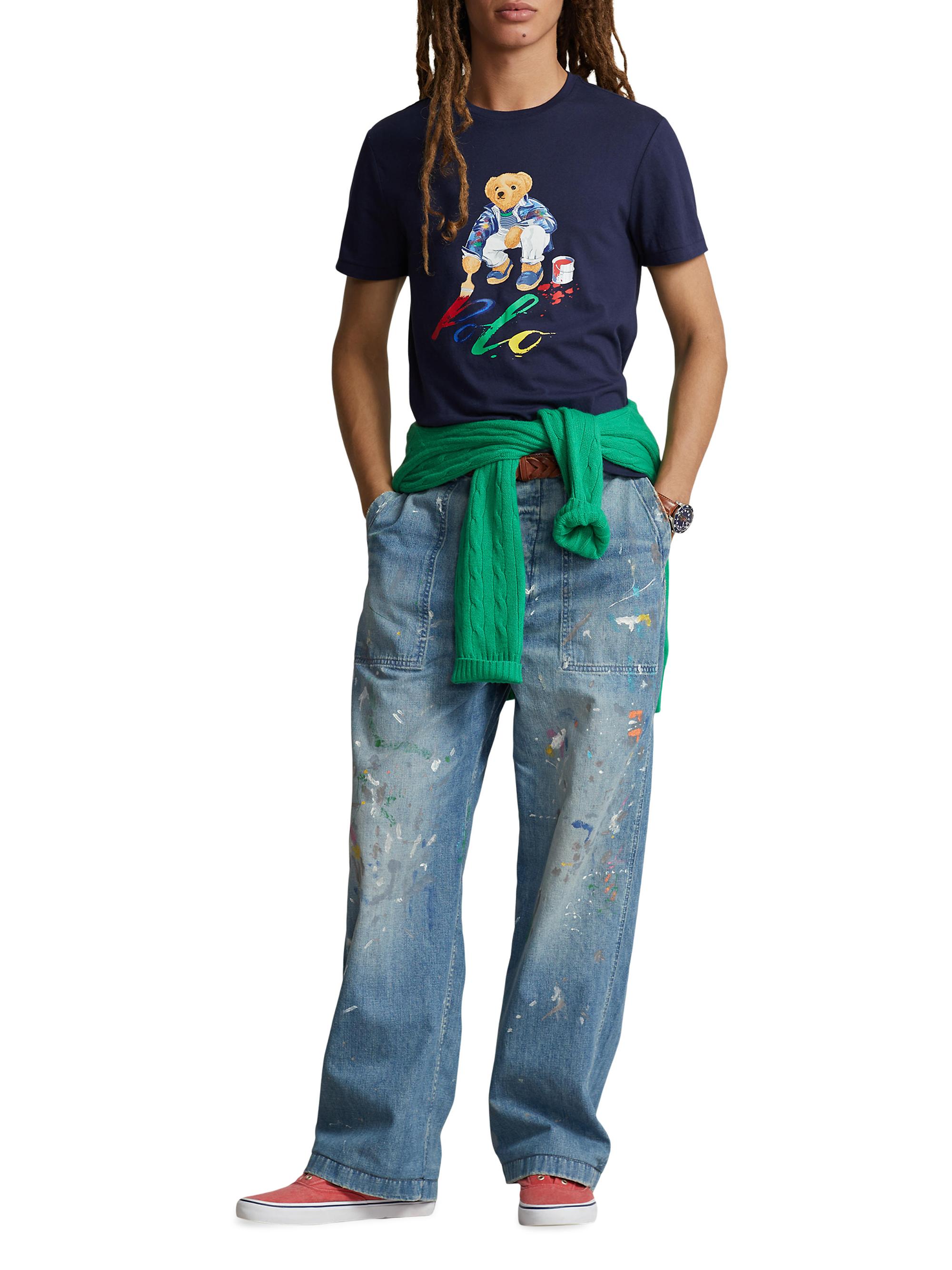 Polo Ralph Lauren Polo Bear Logo T-Shirt | Saks Fifth Avenue