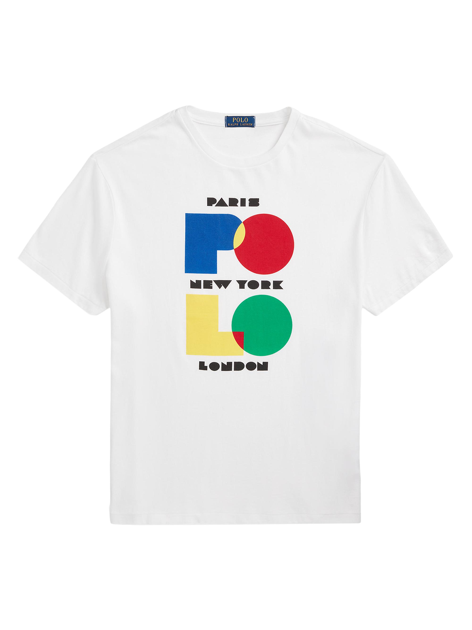 Polo Ralph Lauren Men's Colorblocked Logo T-Shirt - White
