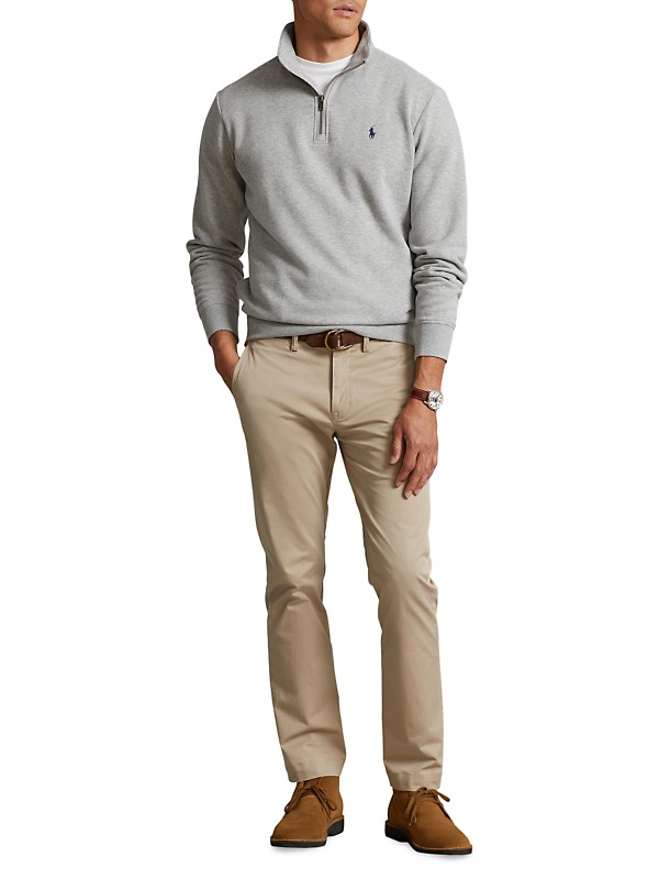 Shop Polo Ralph Lauren RL Fleece Quarter-Zip Sweatshirt Shop Polo Ralph Lauren RL Fleece Quarter-Zip Sweatshirt