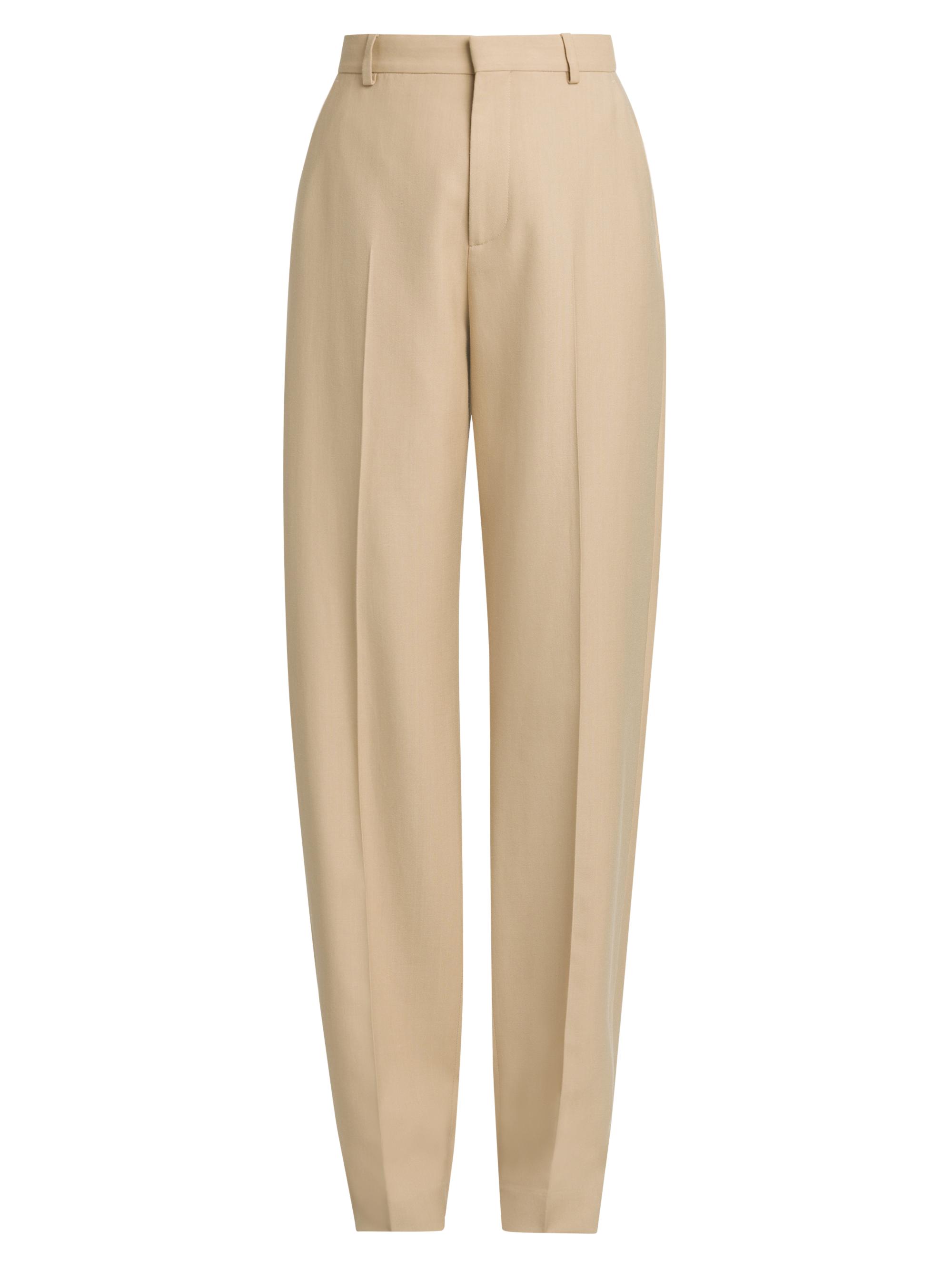 Moschino Women's Relaxed-Fit Tapered Trousers - Beige