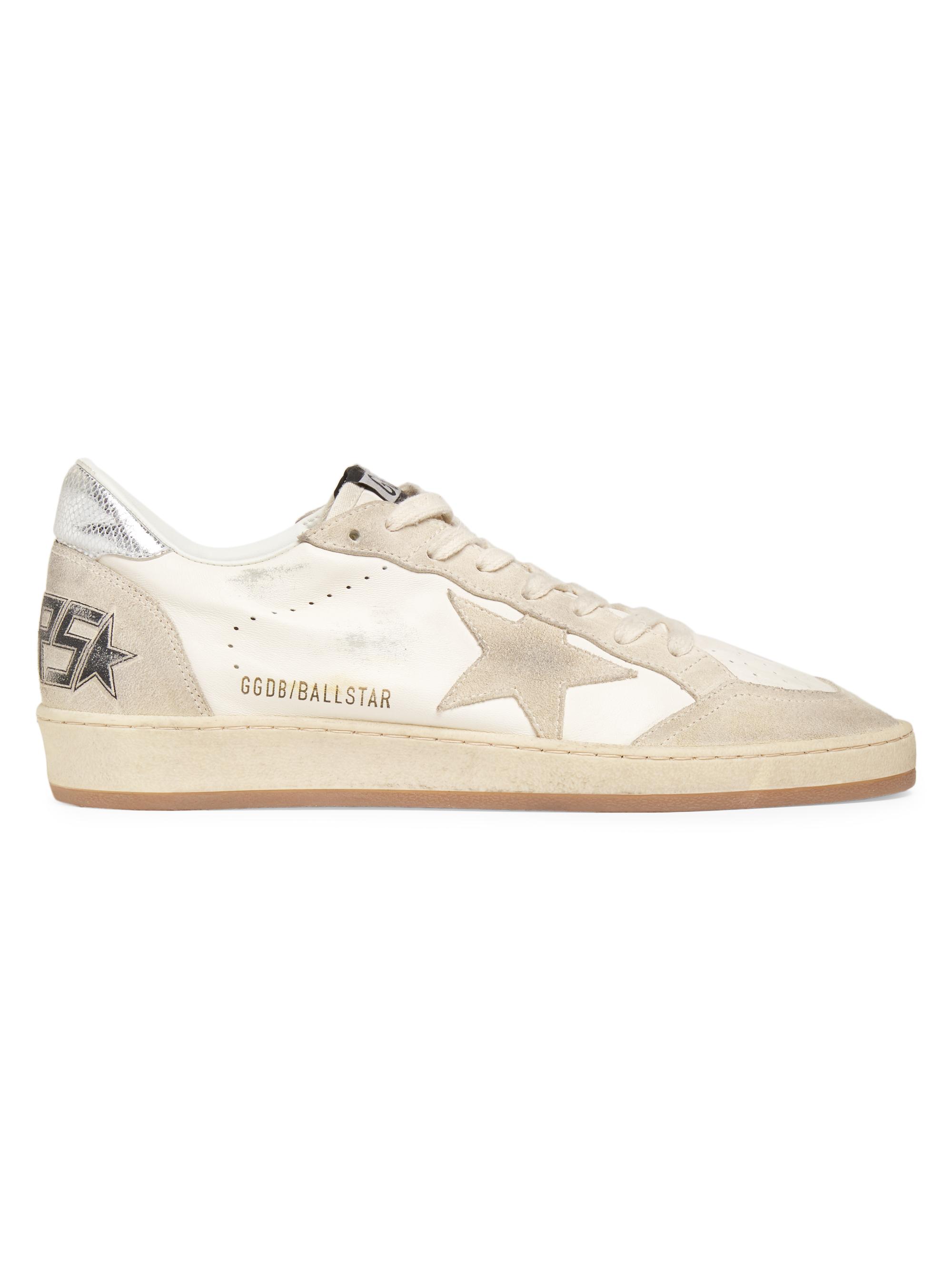 Golden Goose Ball Star Leather Sneakers | Saks Fifth Avenue