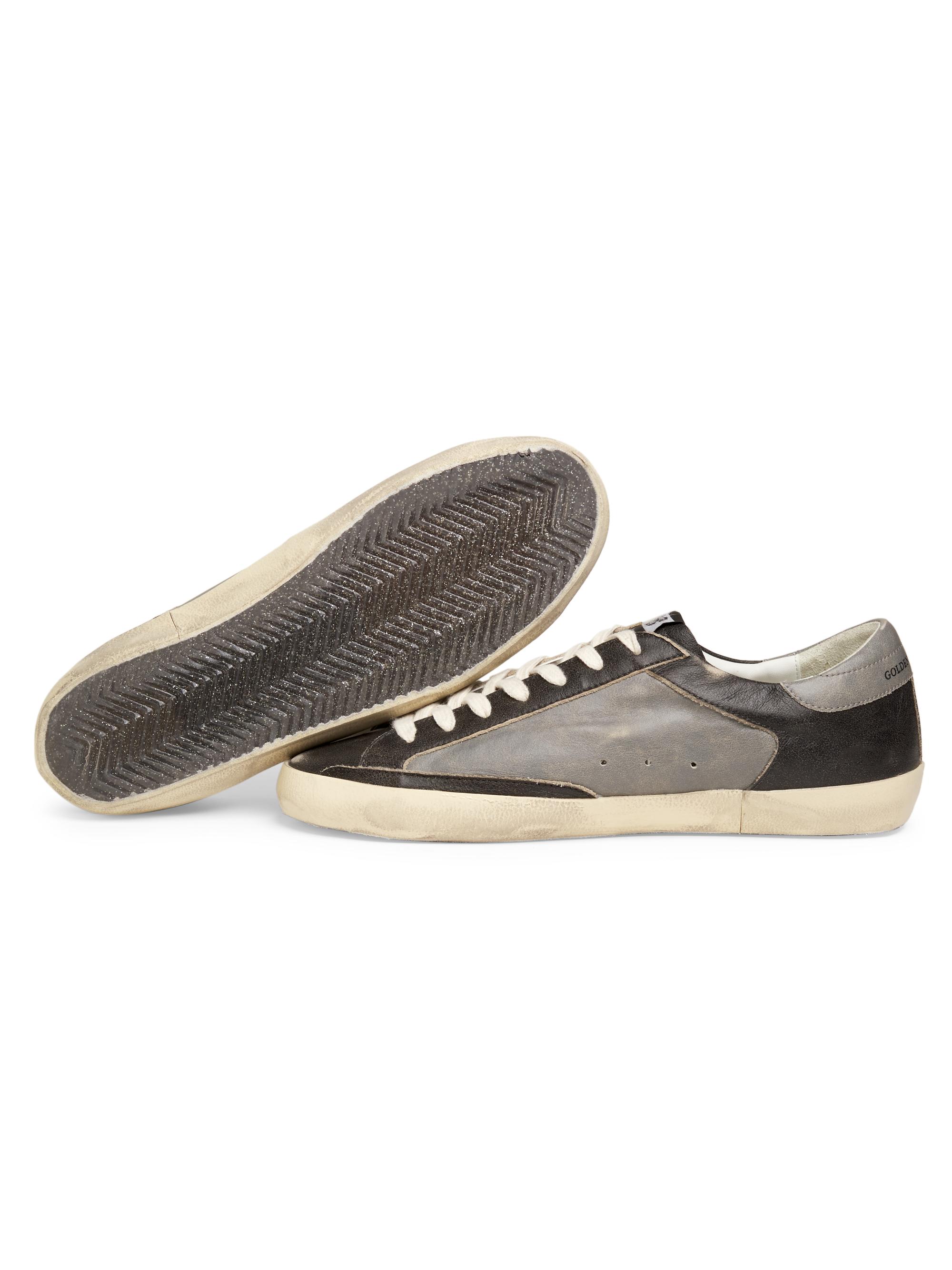 Golden Goose Super Star Leather Sneakers | Saks Fifth Avenue