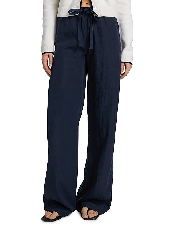 Shop Vince Utility High-Rise Drawstring Pants | Saks Fifth Shop Vince Utility High-Rise Drawstring Pants | Saks Fifth