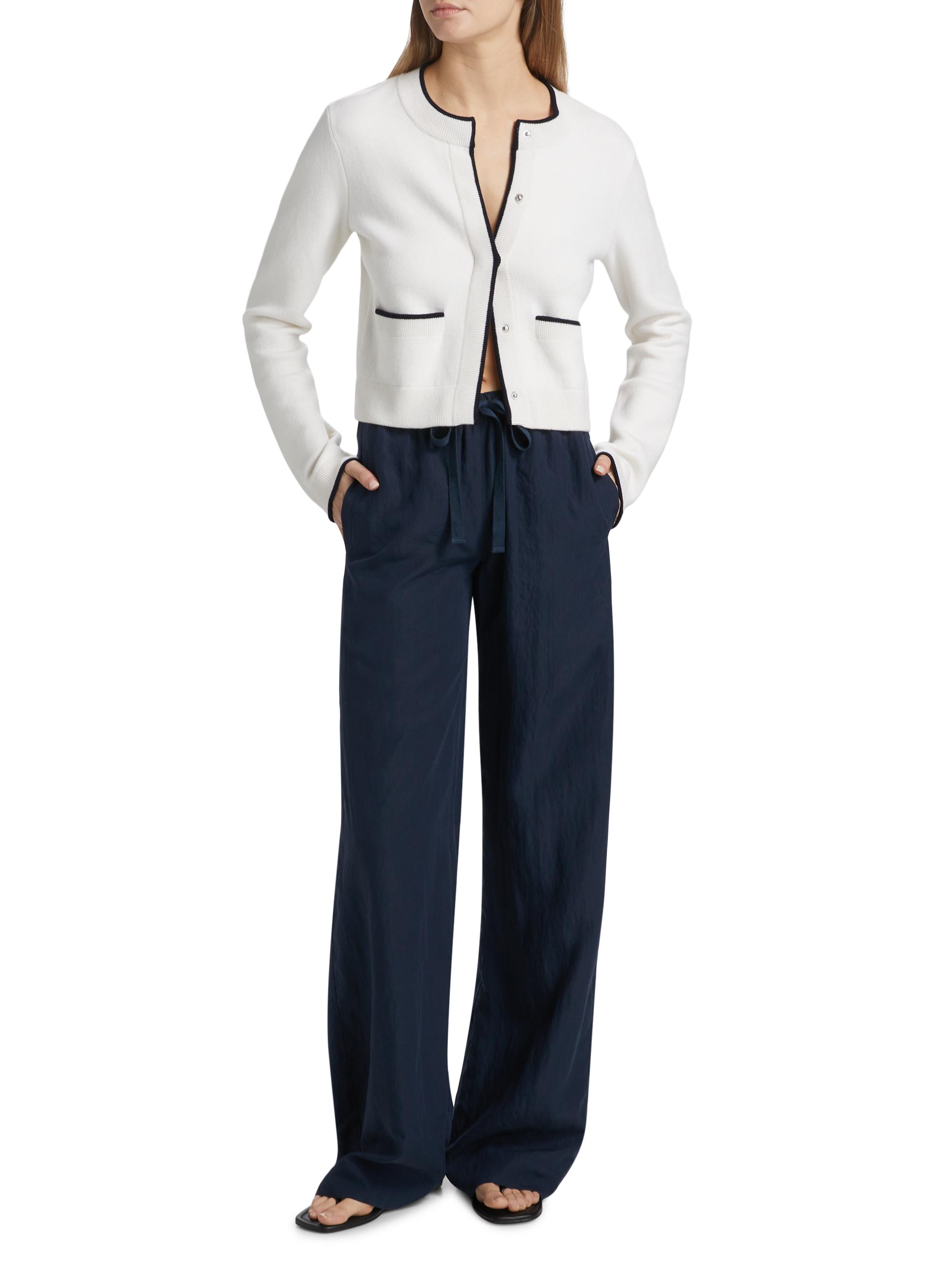 Vince Utility High-Rise Drawstring Pants | Saks Fifth Avenue