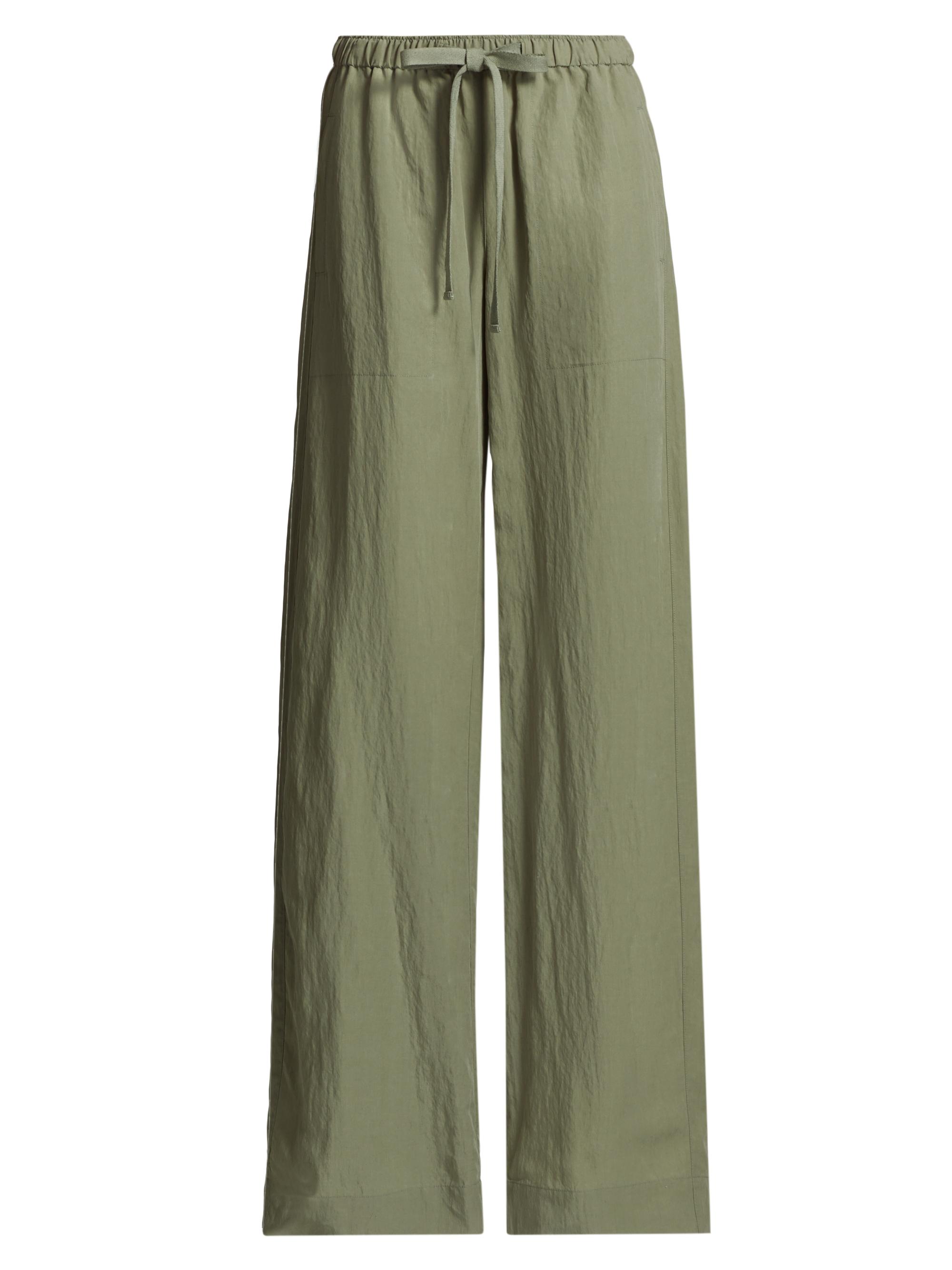 Vince Women's Utility High-Rise Drawstring Pants - Coastal Blue
