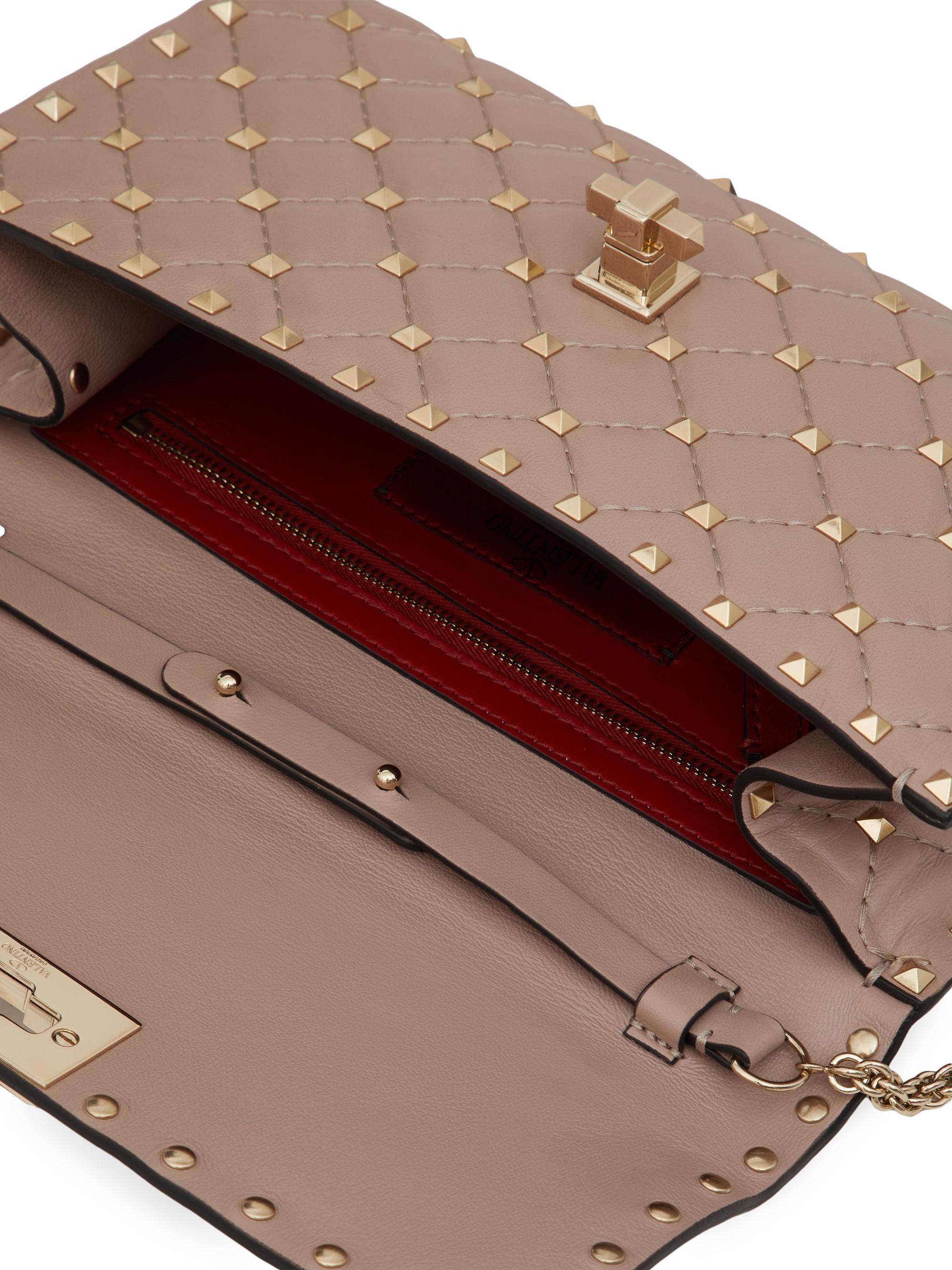 Valentino Garavani Rockstud Spike Nappa Leather Crossbody