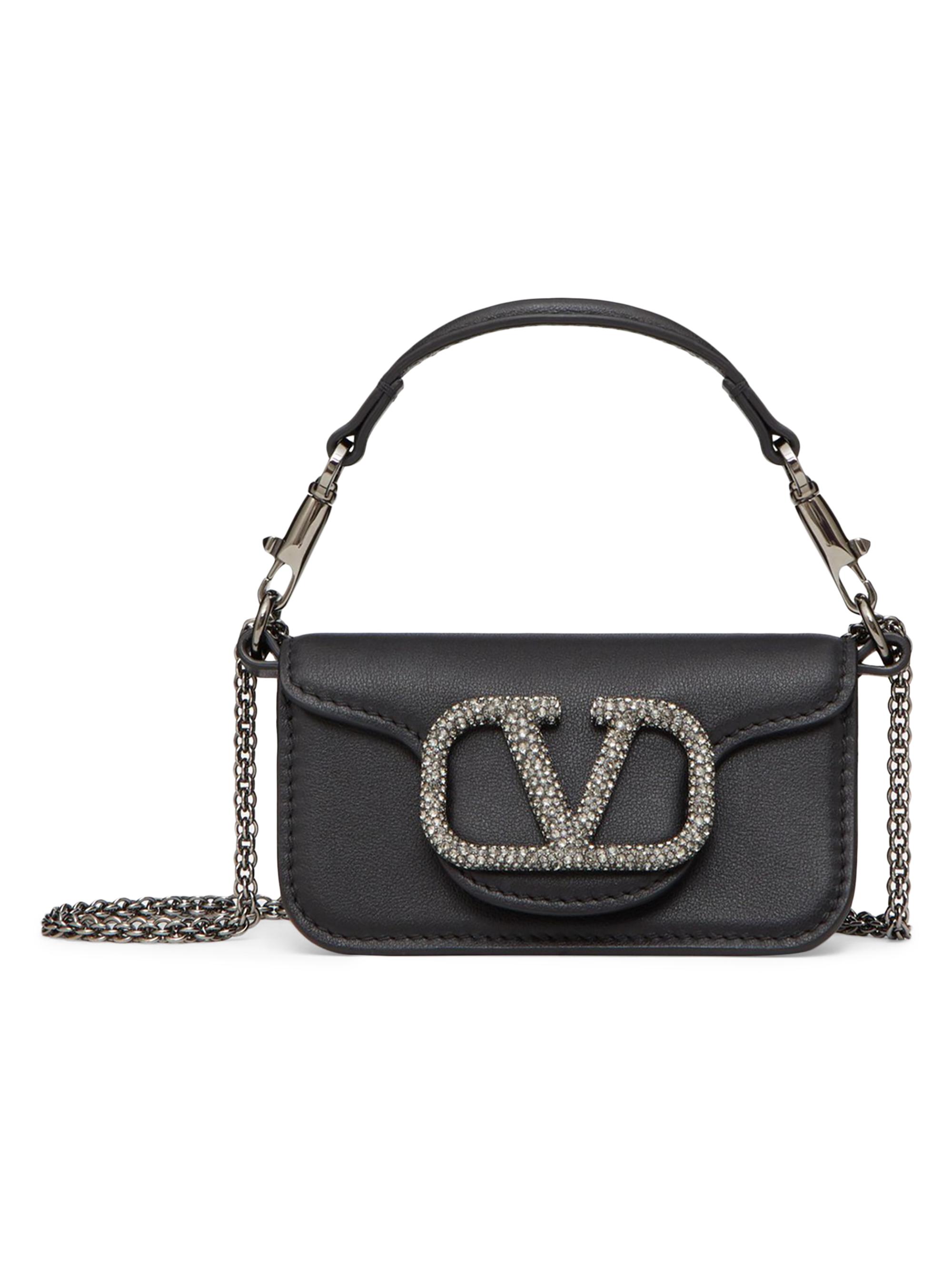 VALENTINO GARAVANI ブラックショルダーバッグ　マイクロ 0400020311113_BLACKBLACK?wid=