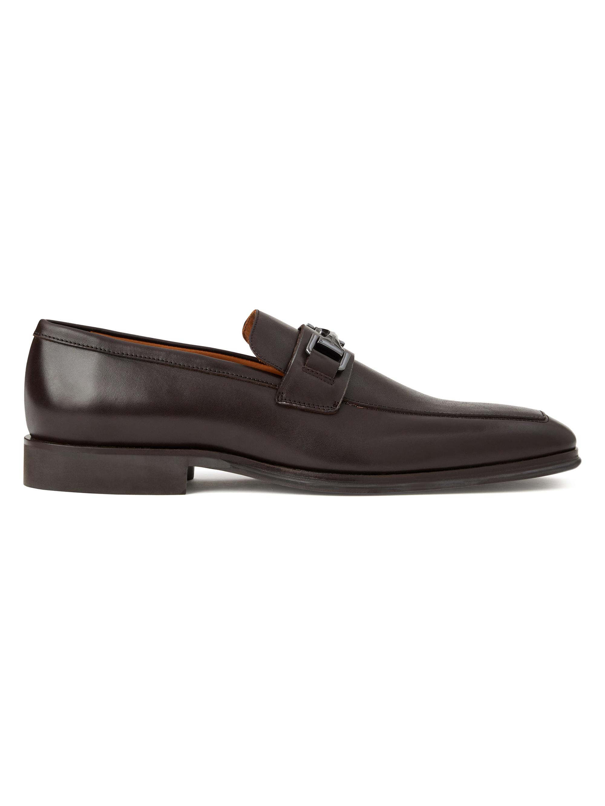 Bruno Magli Men's Raging Bit Leather Loafers - Black