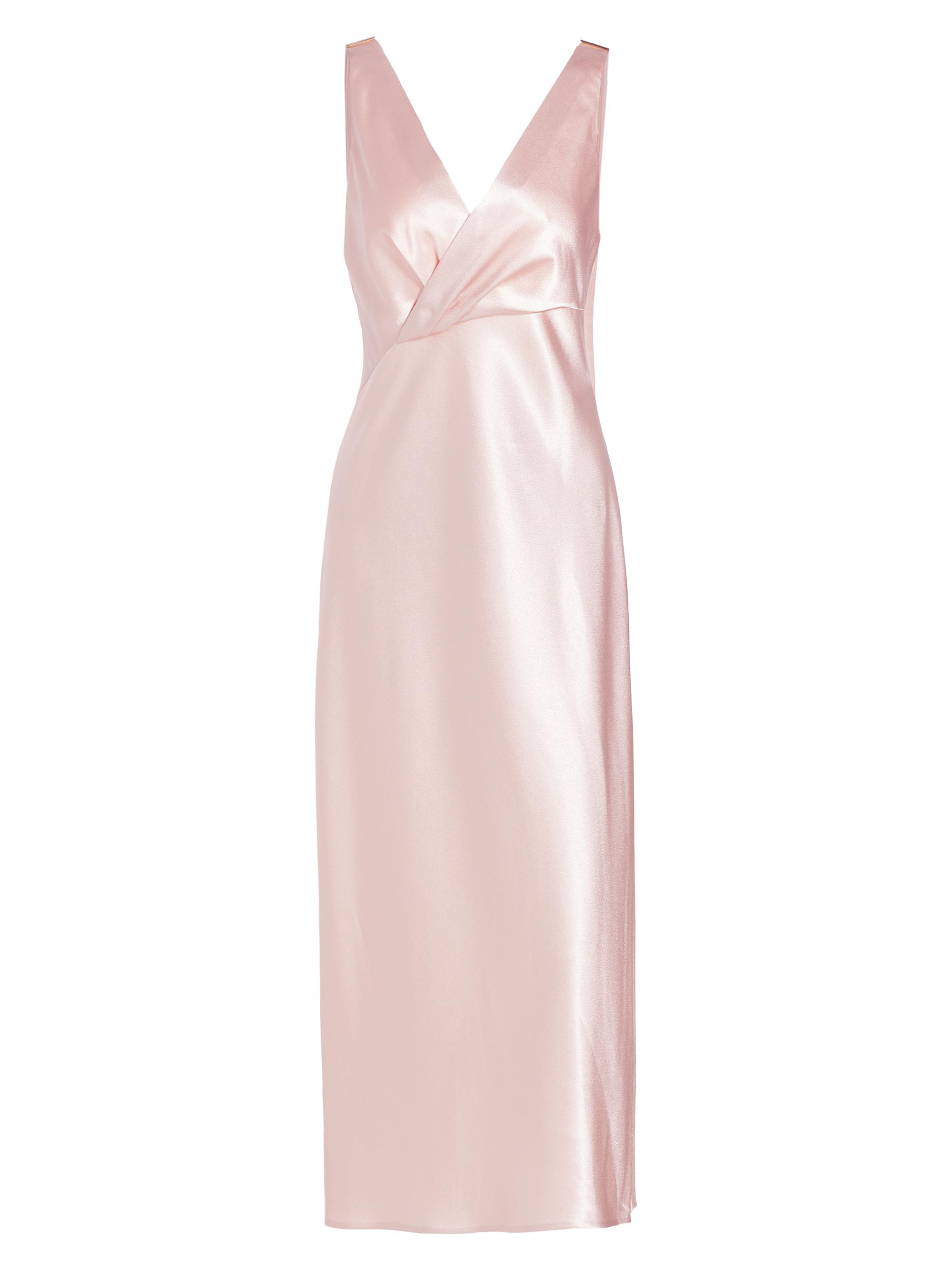 Jason Wu Collection Women's Satin V-Neck Cocktail Dress - Rosewater