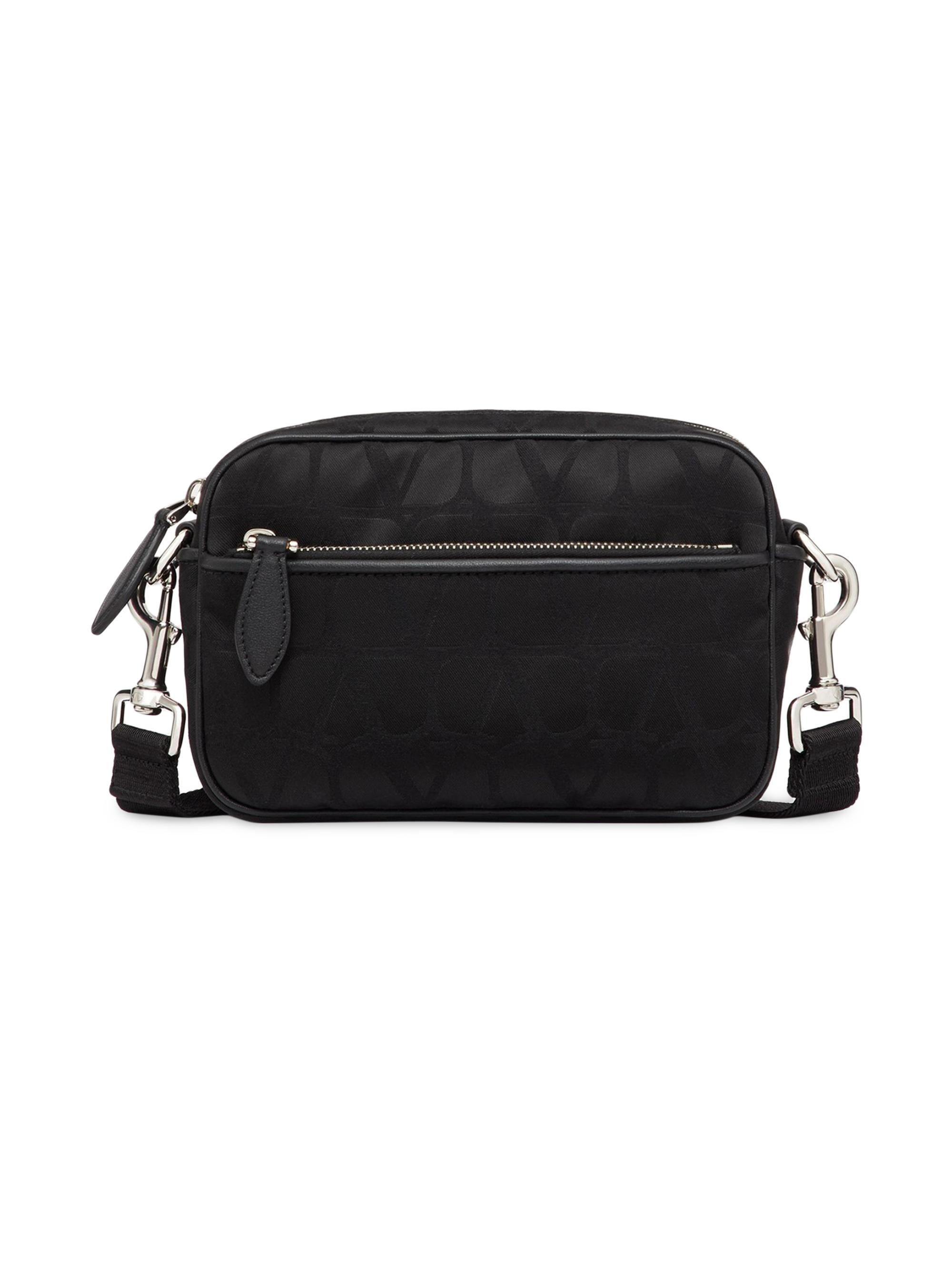 Valentino Garavani Men's Toile Iconographe Shoulder Bag - Black