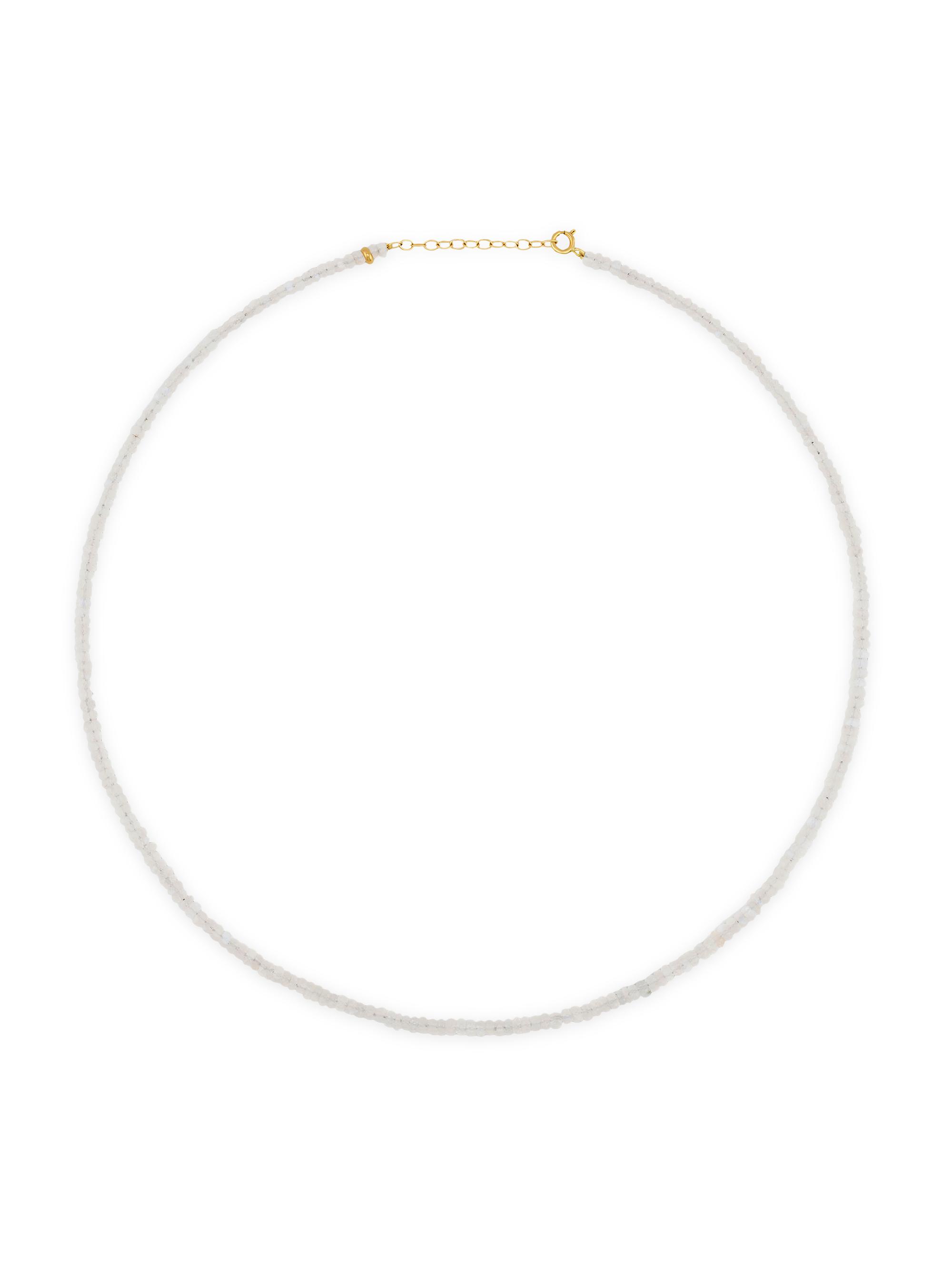 Jia Jia Women's Birthstone 14K Yellow Gold & Gemstone Beaded Necklace - Moonstone