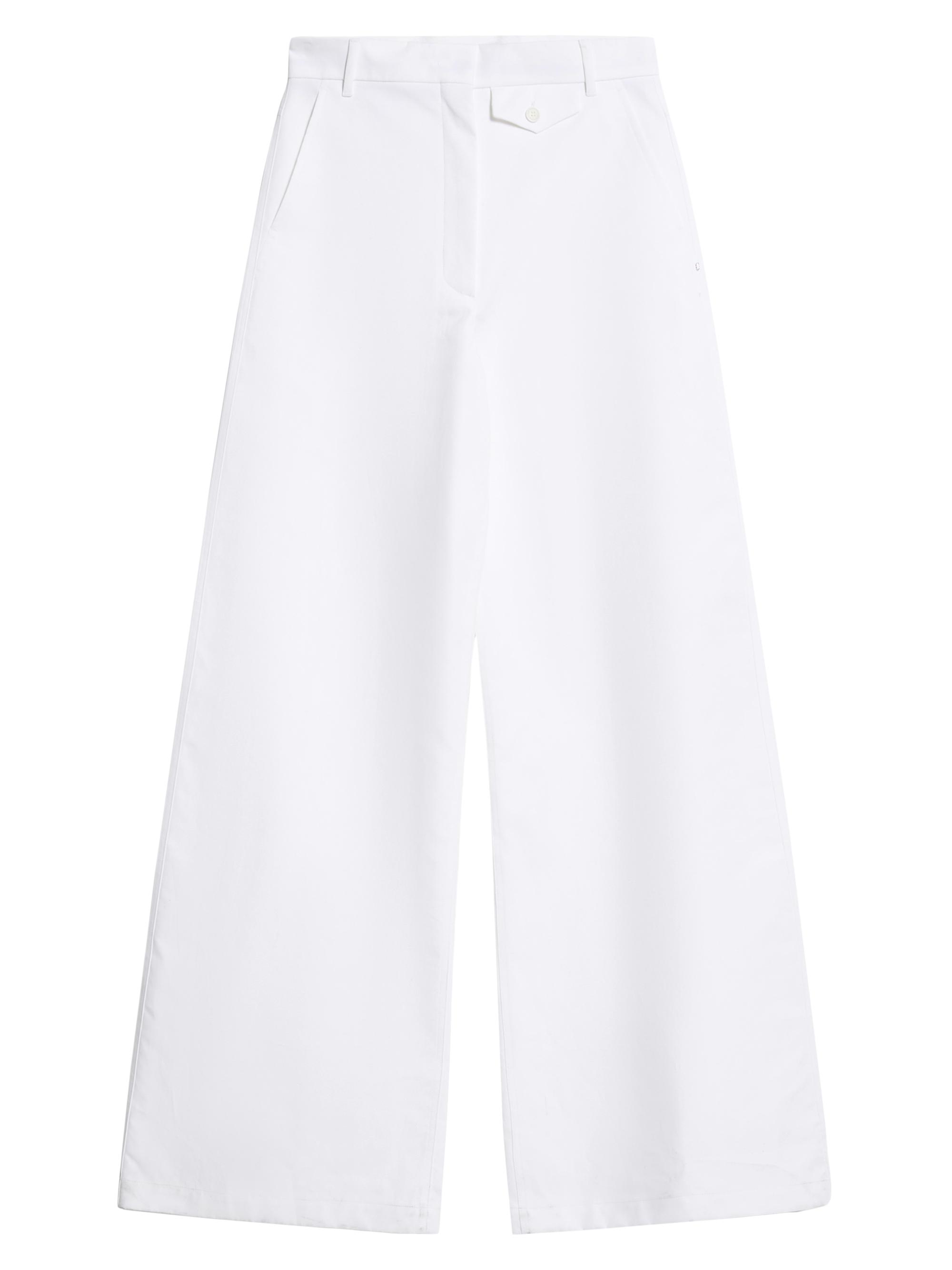 Sportmax Women's Febo Wide-Leg Trousers - White