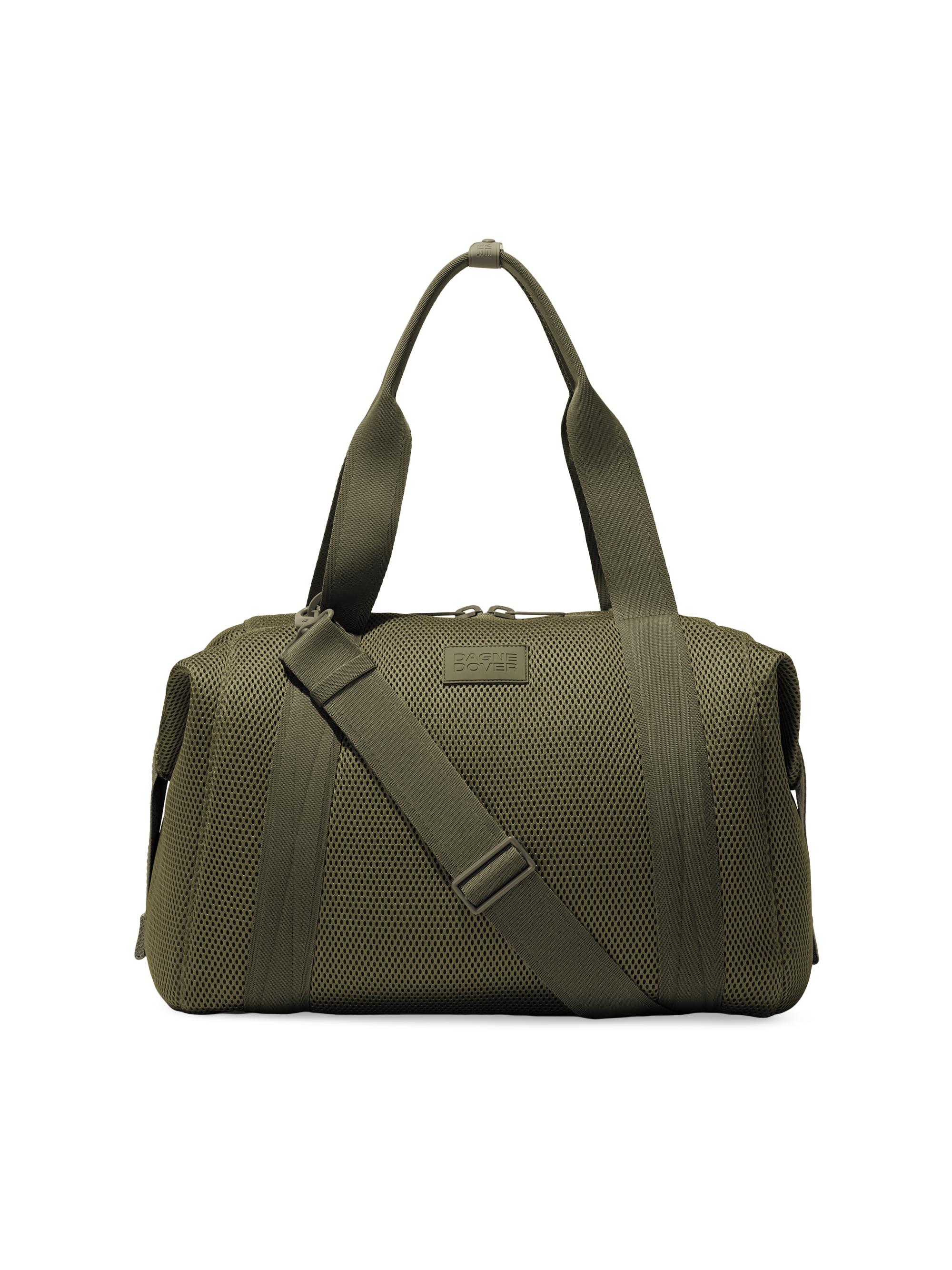 Dagne Dover Air Mesh Landon Large Carryall - Dark Moss