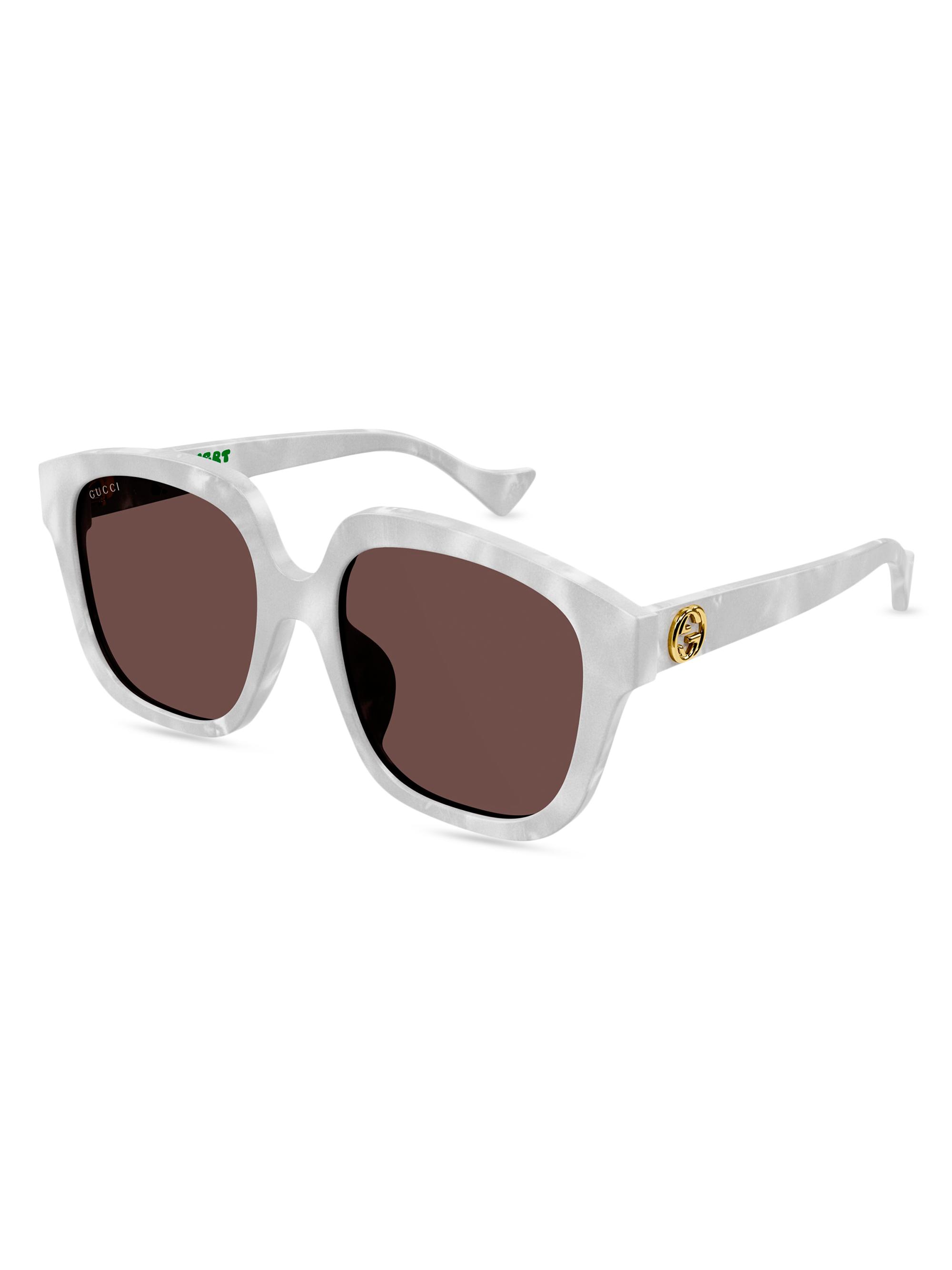 Gucci 55MM Square Sunglasses | Saks Fifth Avenue