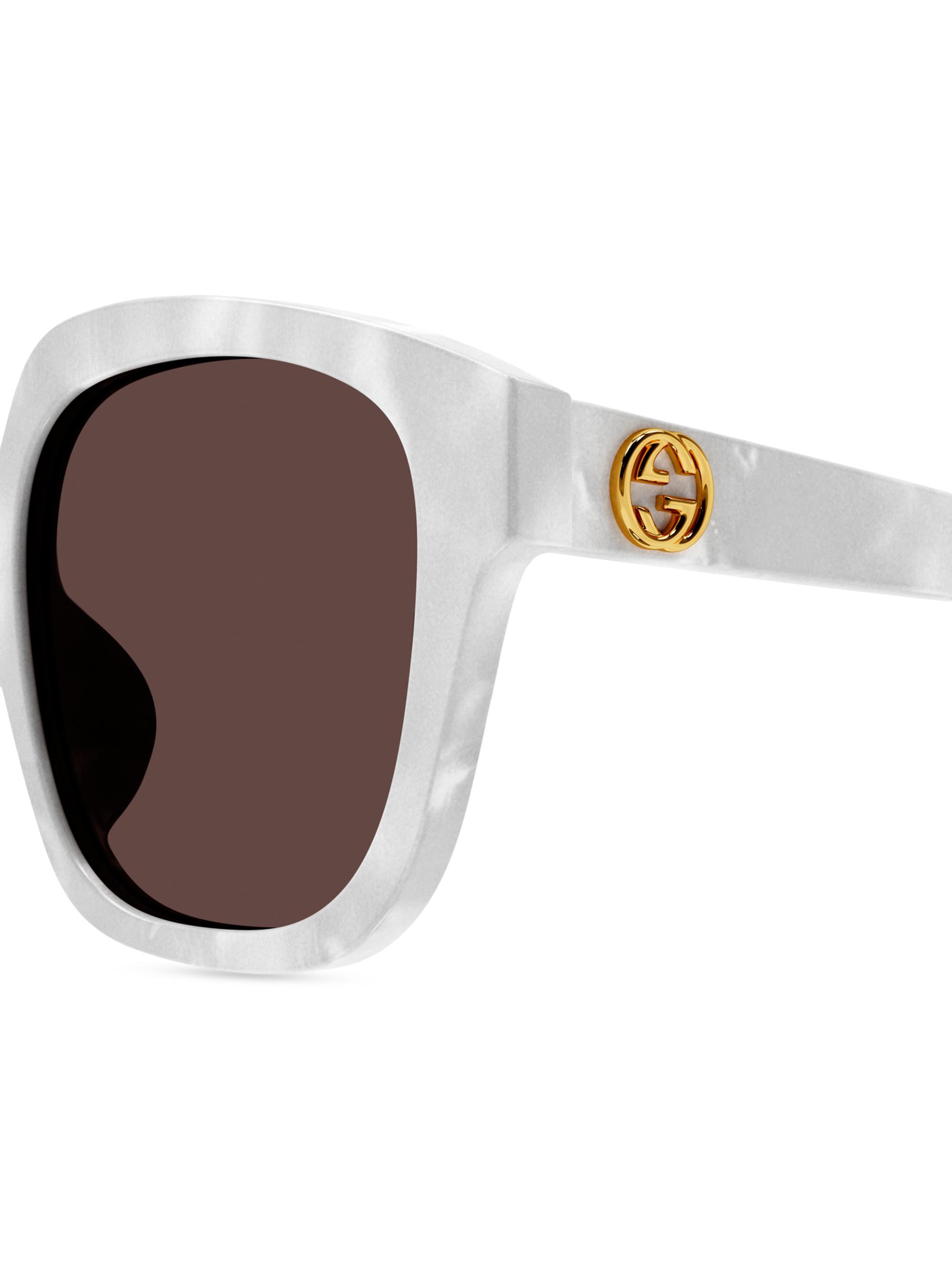 Gucci 55MM Square Sunglasses | Saks Fifth Avenue