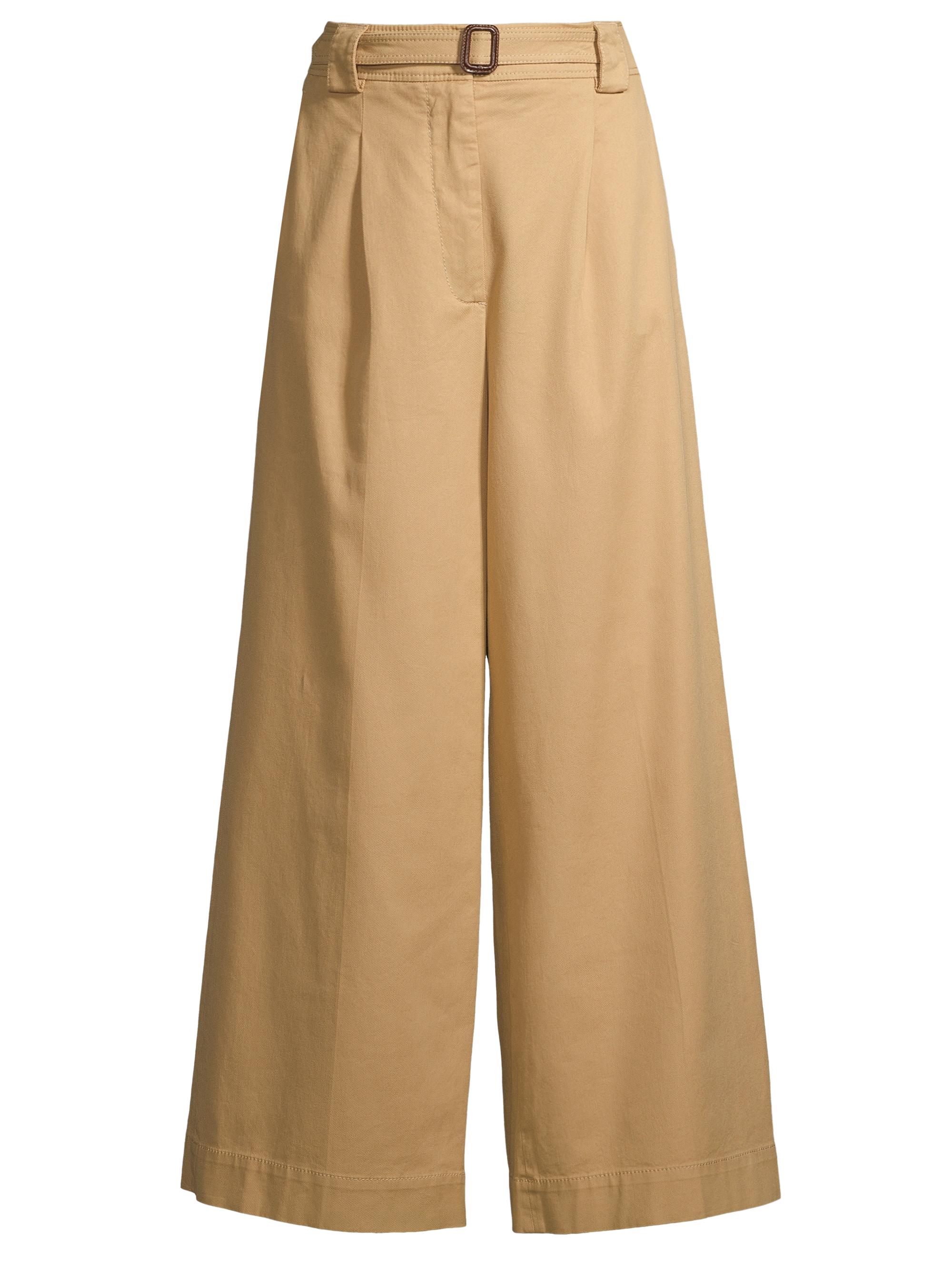 Weekend Max Mara Women's Pino Belted Wide-Leg Trousers - Beige