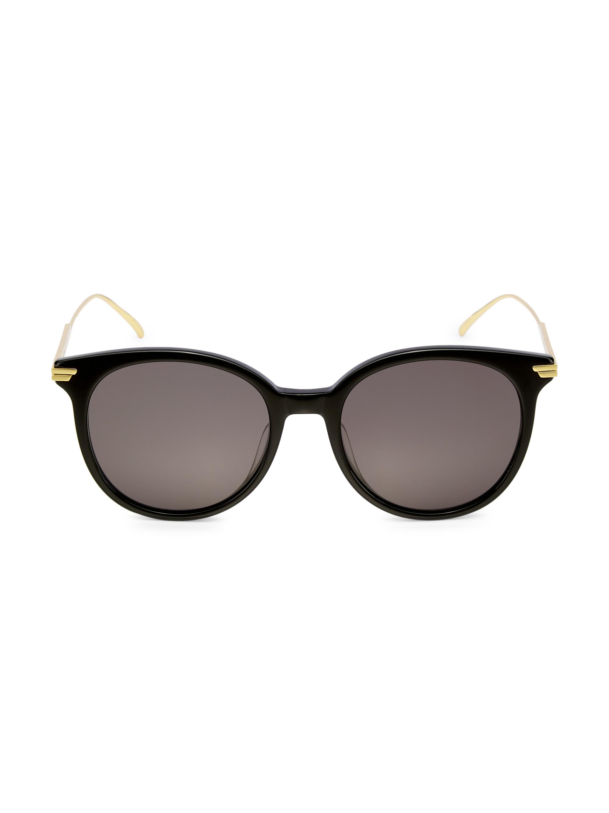 Bottega Veneta Combi 57MM Squared Sunglasses | Saks Fifth Avenue