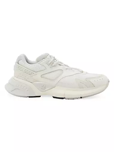MA Runner Leather Low-Top Sneakers