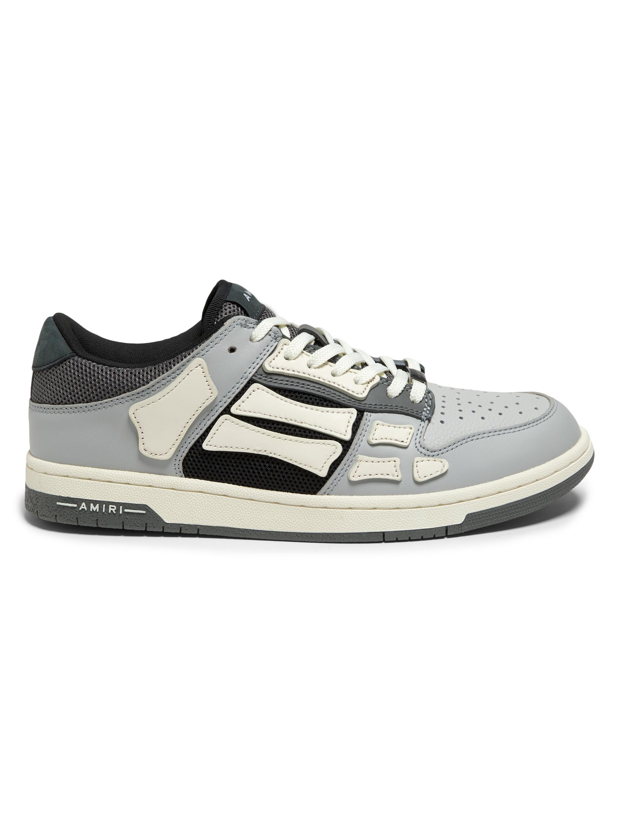 Amiri Men's Mesh Skel Low-Top Sneakers - Grey