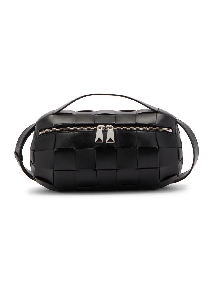 トートバッグ BOTTEGA VENETA CASSETTE BAG MINI Mini Cassette Woven Box Bag Leather Tote Bag | POPBAE