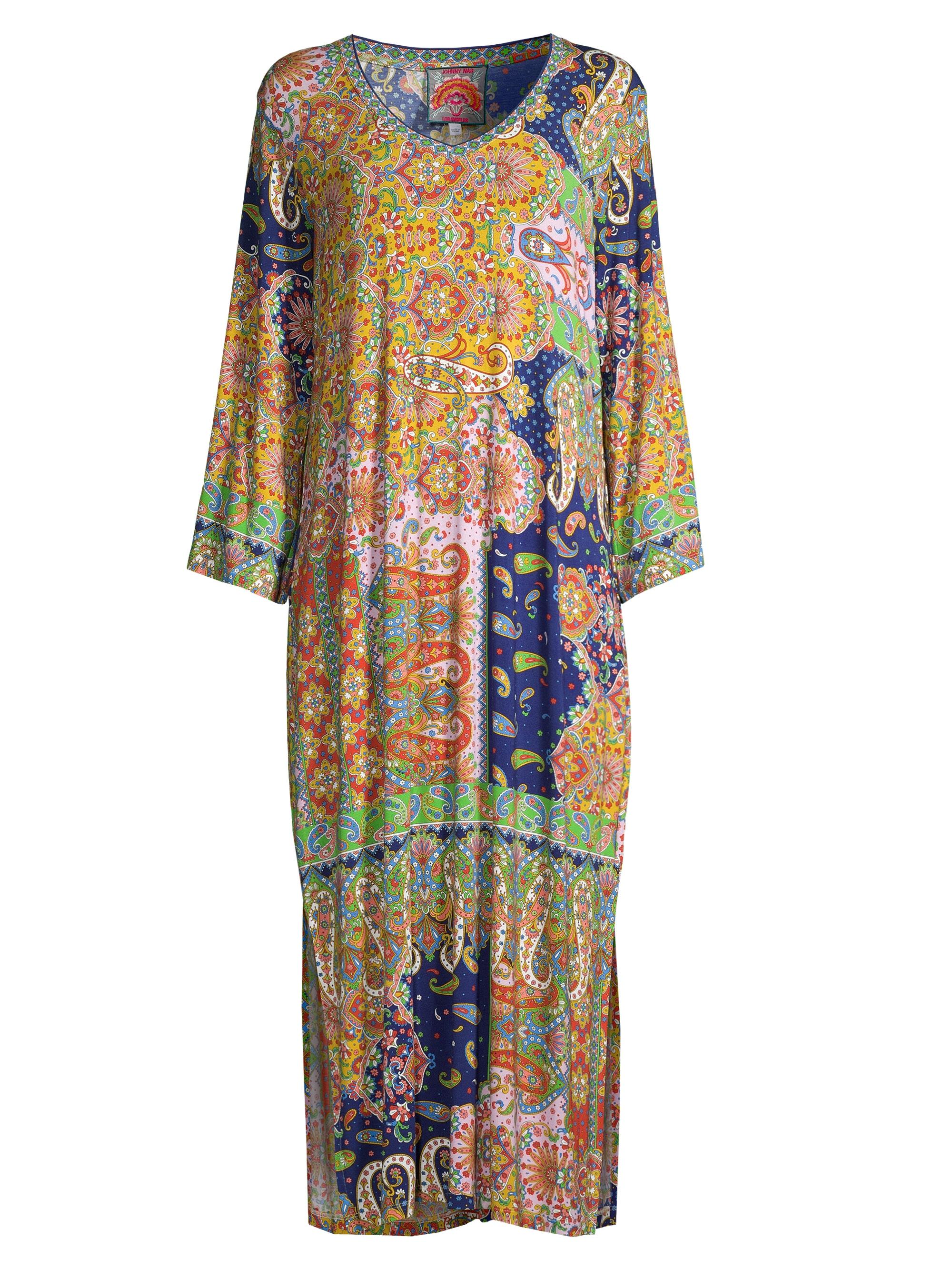 Johnny Was Women's Breamar Night Paisley Maxi Dress
