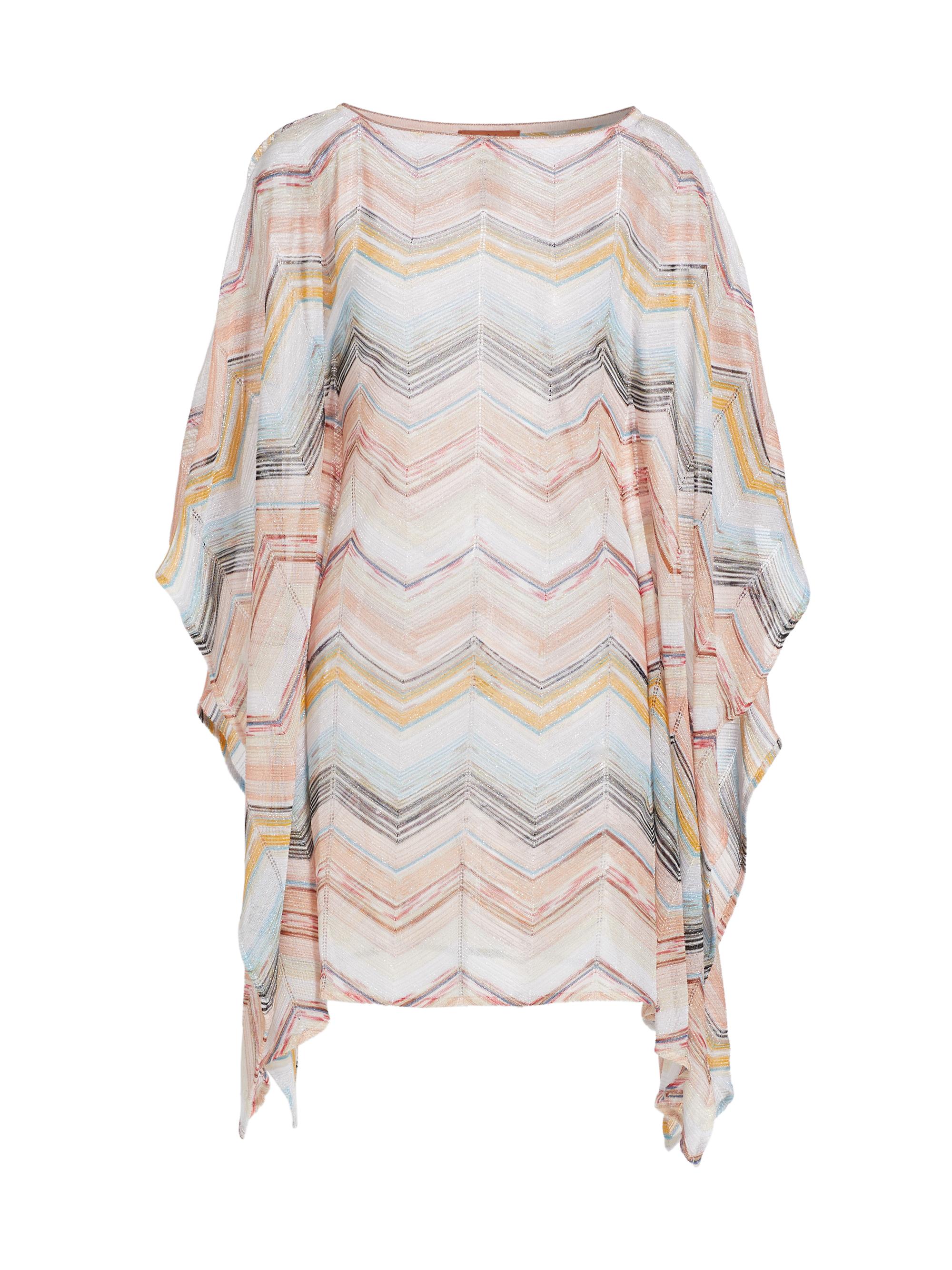 Missoni Women's Zigzag Knit Cover-Up - Multi Color Pale Pink Base