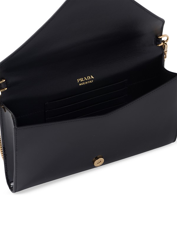 Shop Prada Patent Leather Mini-Bag | Saks Fifth Avenue Shop Prada Patent Leather Mini-Bag | Saks Fifth Avenue
