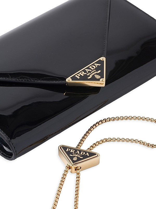 Shop Prada Patent Leather Mini-Bag | Saks Fifth Avenue Shop Prada Patent Leather Mini-Bag | Saks Fifth Avenue