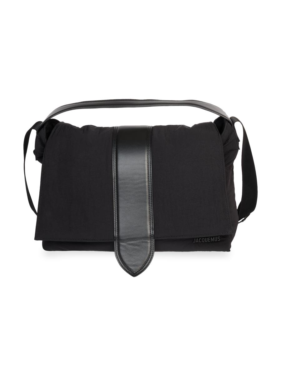 JACQUEMUS 23H233SL1173000BLACK 関税送料込 Jacquemus Le Messenger Shoulder Bag | Saks Fifth Avenue