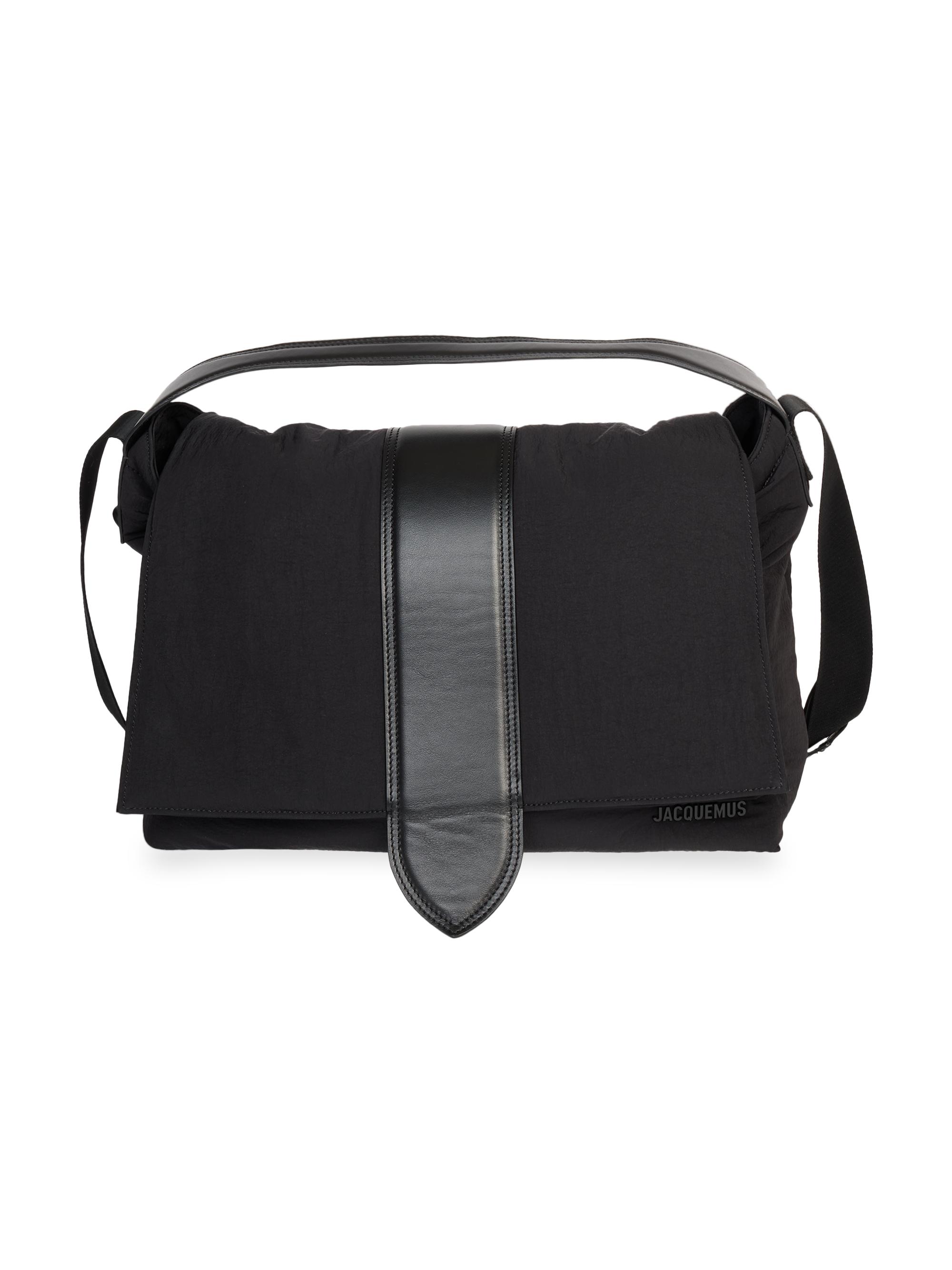 Jacquemus Men's Le Messenger Shoulder Bag - Black