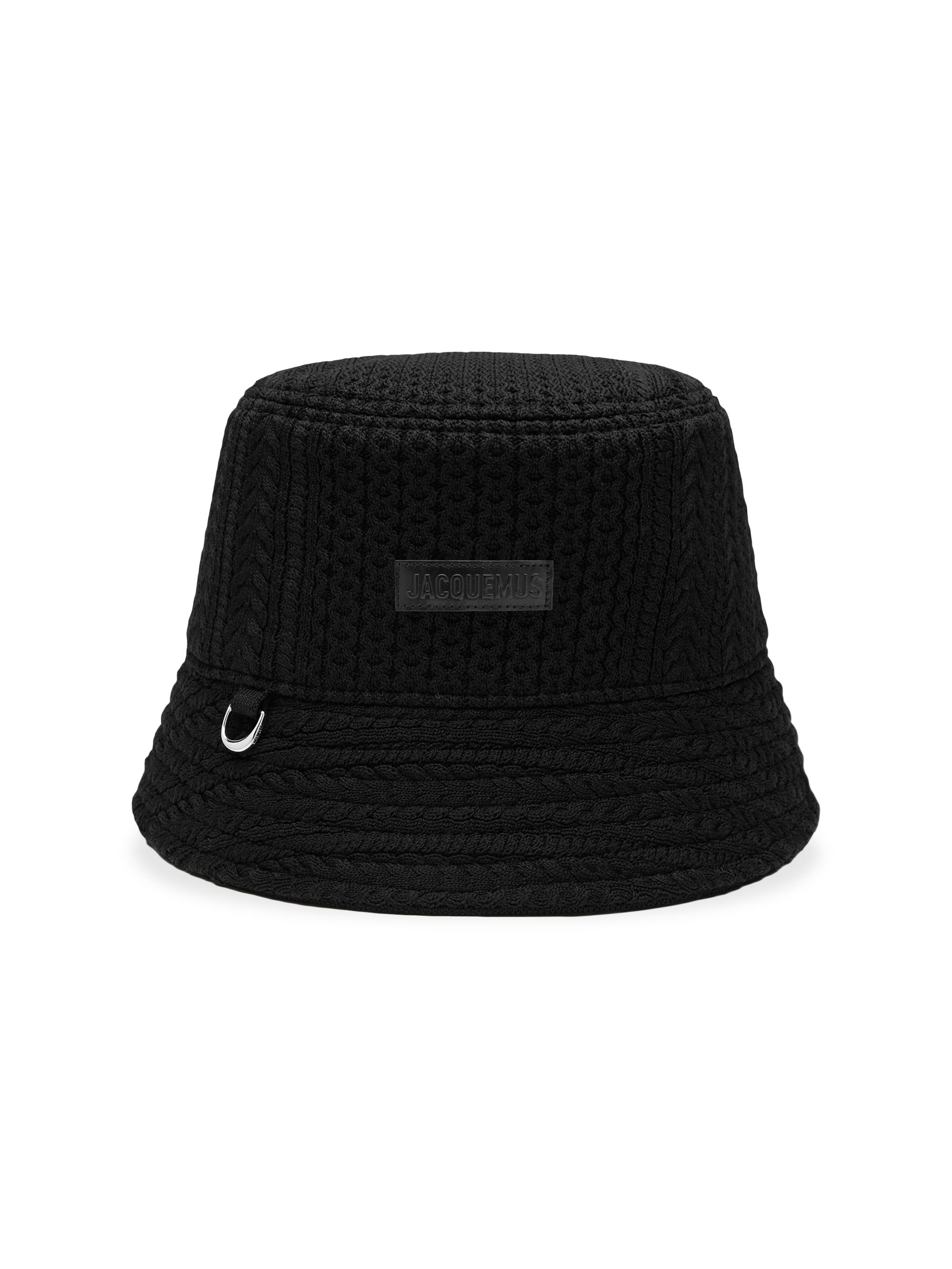 Jacquemus Men's Bob Belo Bucket Hat - Black