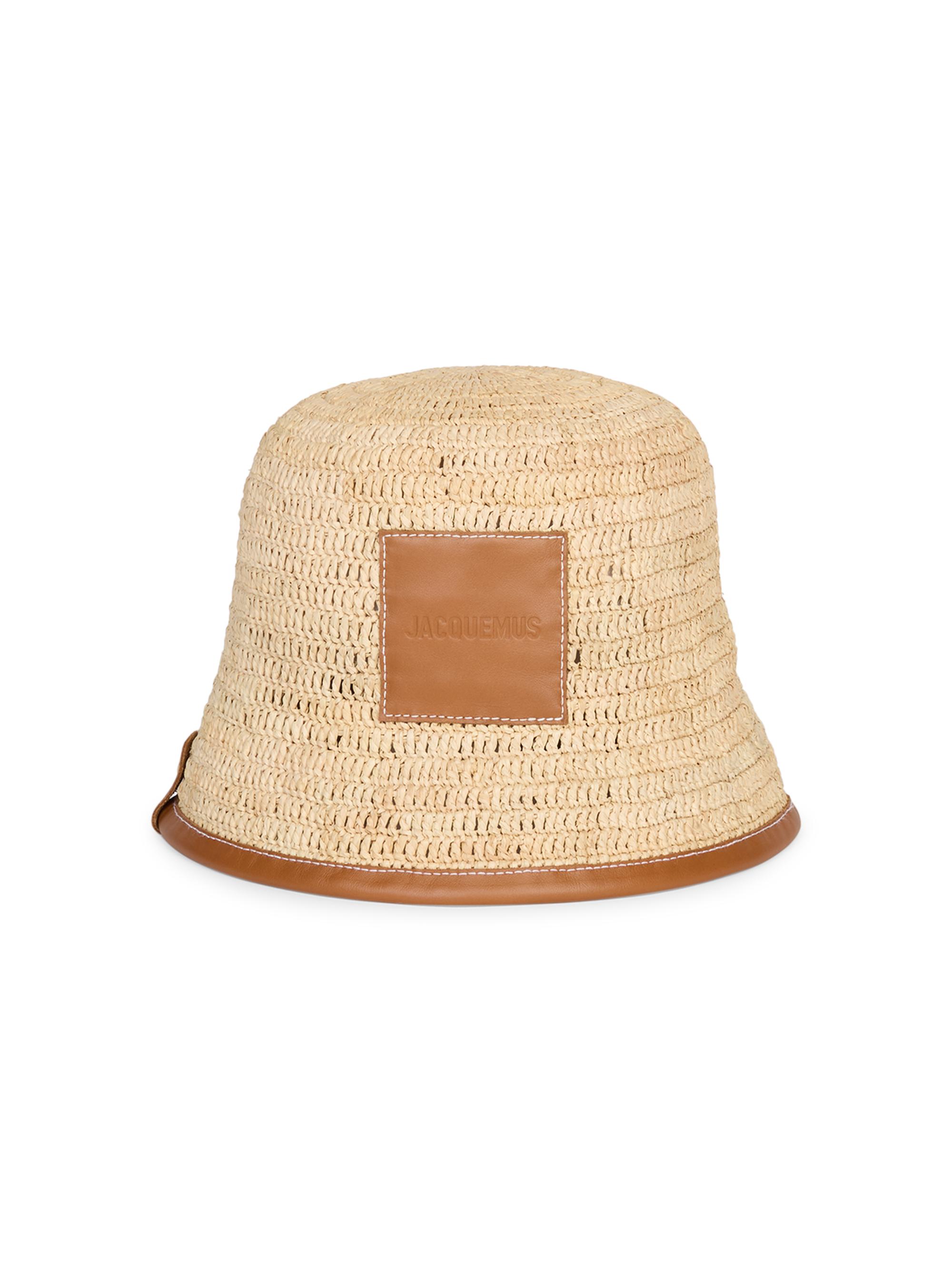 Rhude Beige Knit Bucket Hat