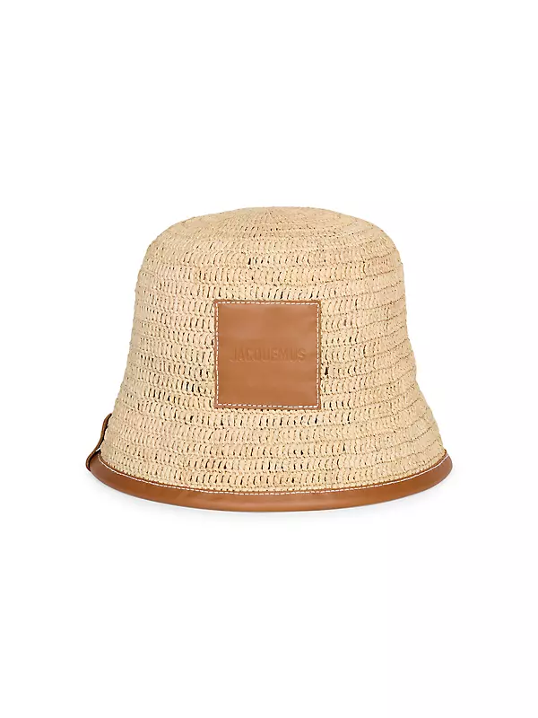 Shop Jacquemus Raffia Bucket Hat | Saks Fifth Avenue