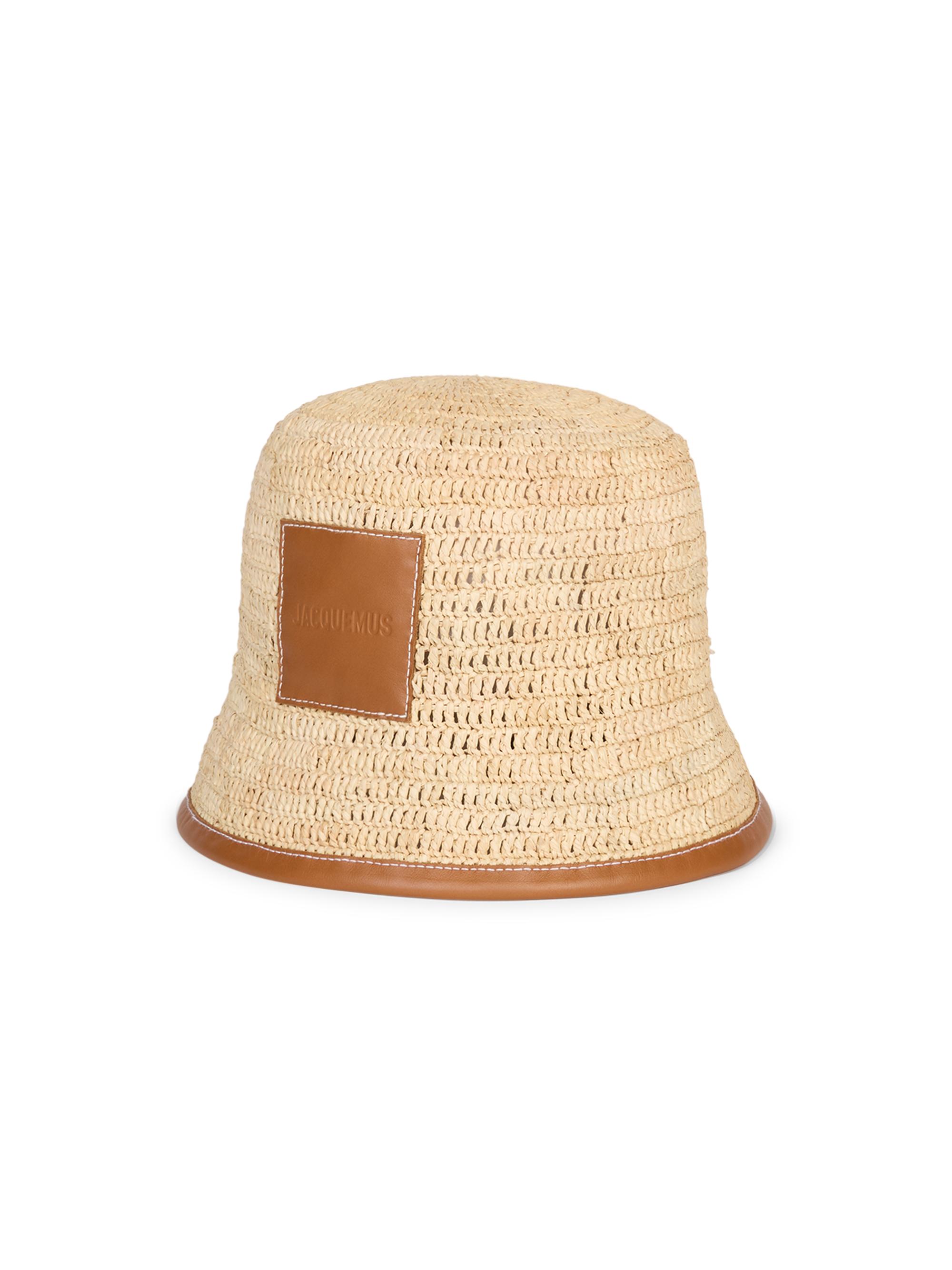 JACQUEMUS アイボリー バケットハット Jacquemus Raffia Bucket Hat | Saks Fifth Avenue