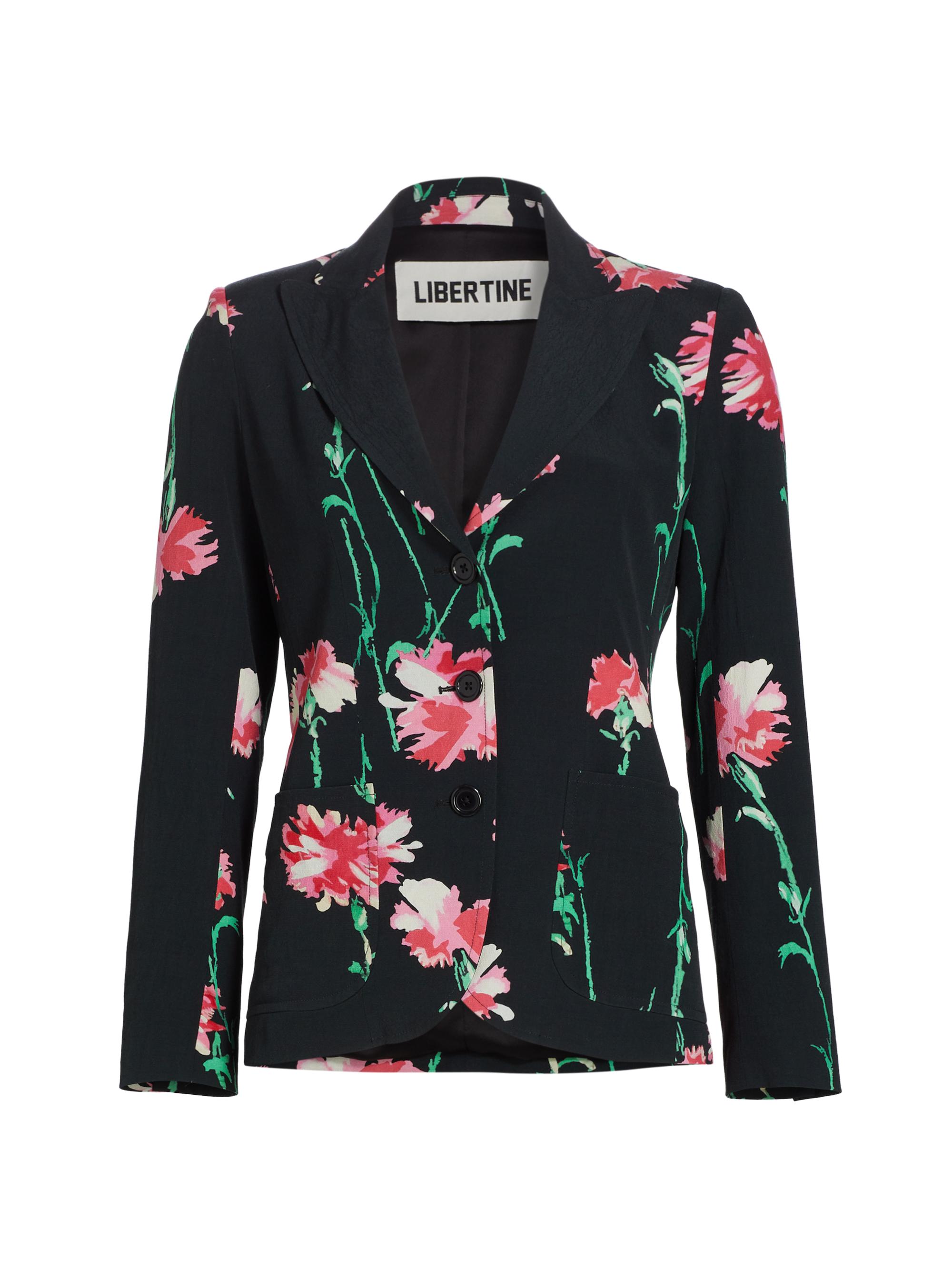 Libertine Women's Cecil Beaton Carnation Three-Button Suit Jacket