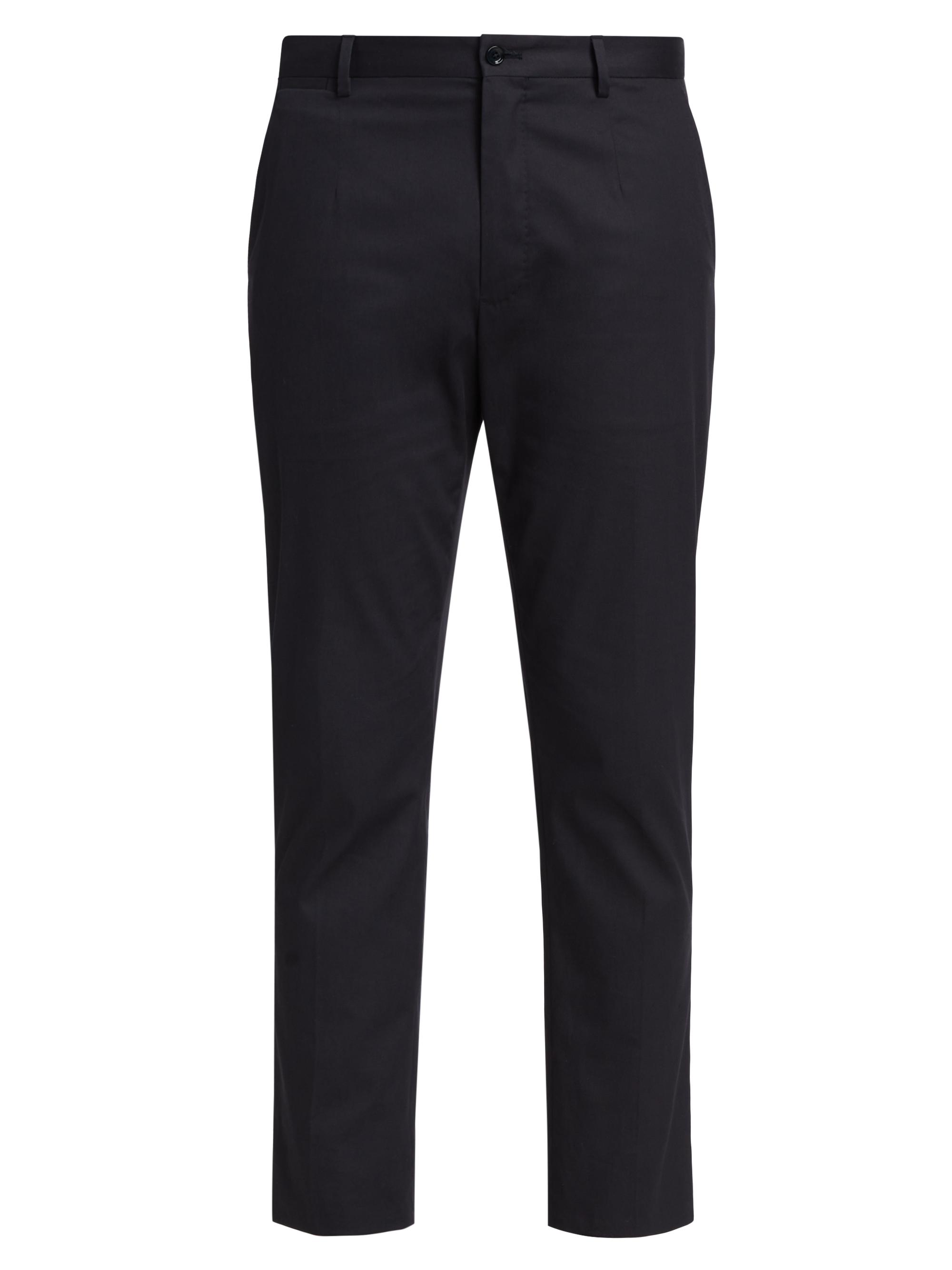 Dolce & Gabbana Men's Informal Stretch-Cotton Pants - Blue Scurissimo