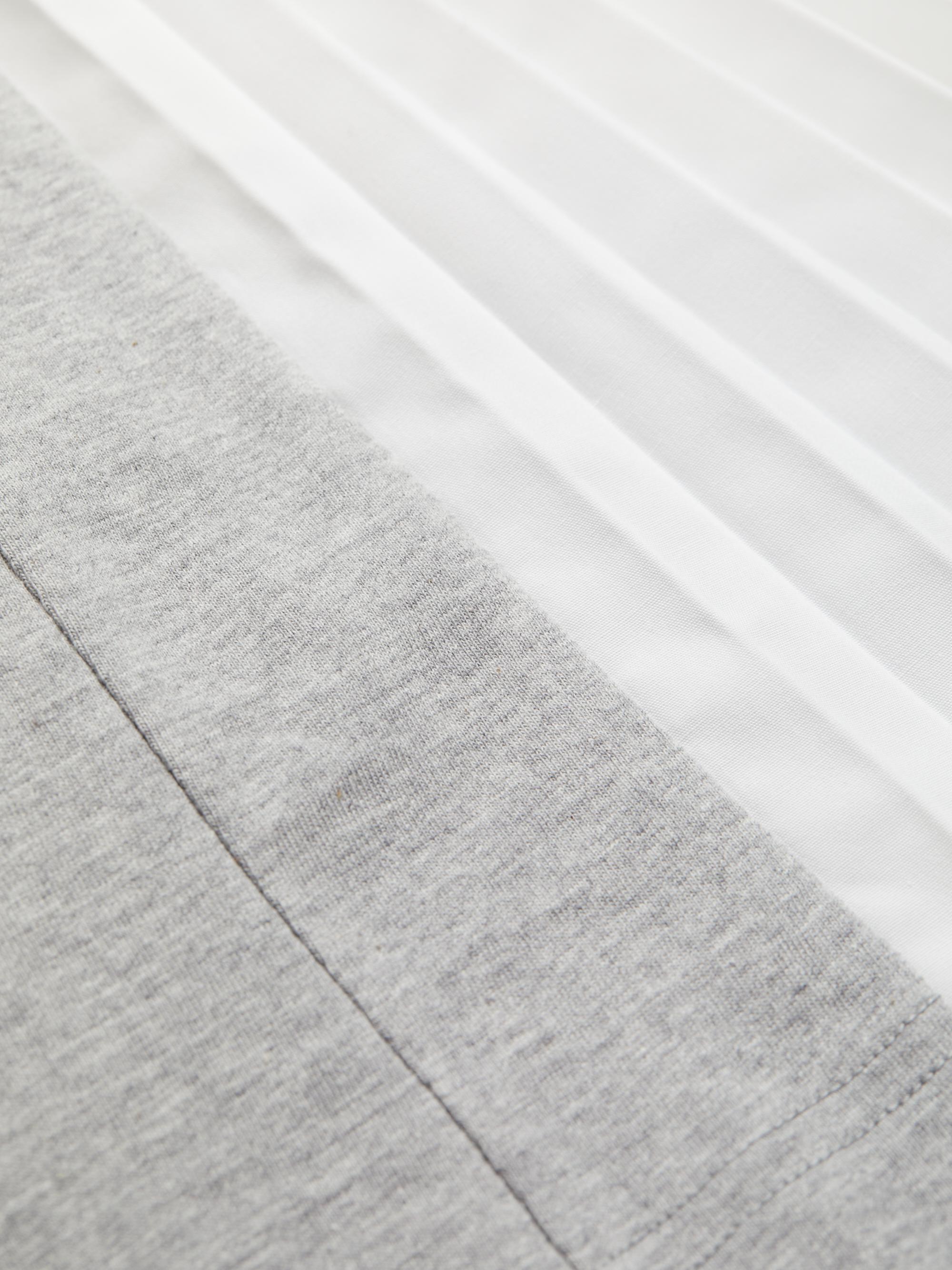 Sacai Pleated-Back Cotton Crewneck T-Shirt | Saks Fifth Avenue