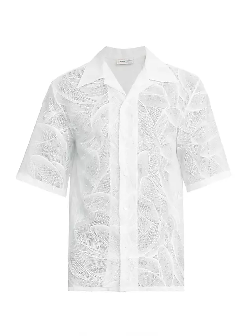 Alexander McQueen - Hawaiian Silk Camp Shirt