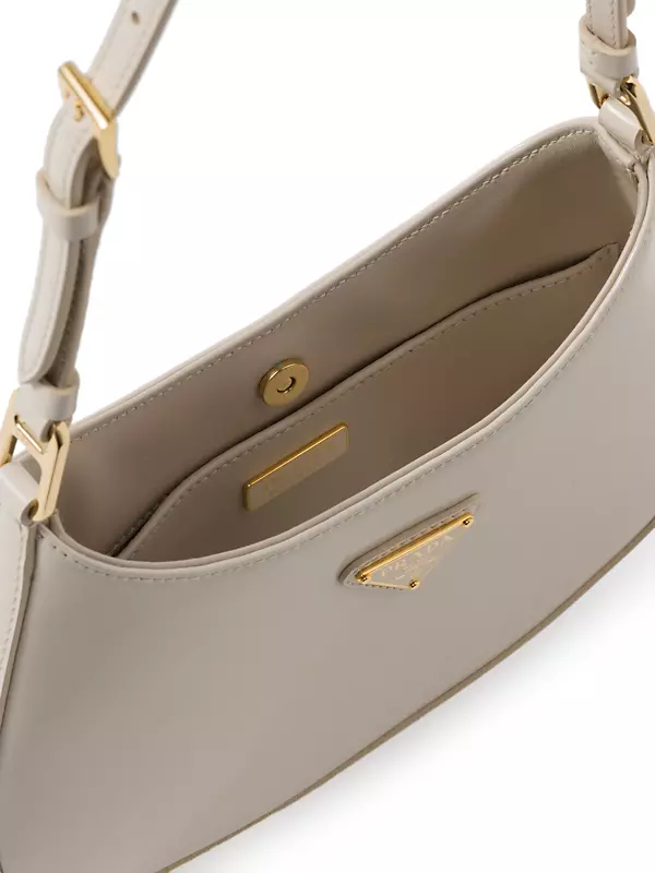 Shop Prada Cleo Patent Leather Shoulder Bag