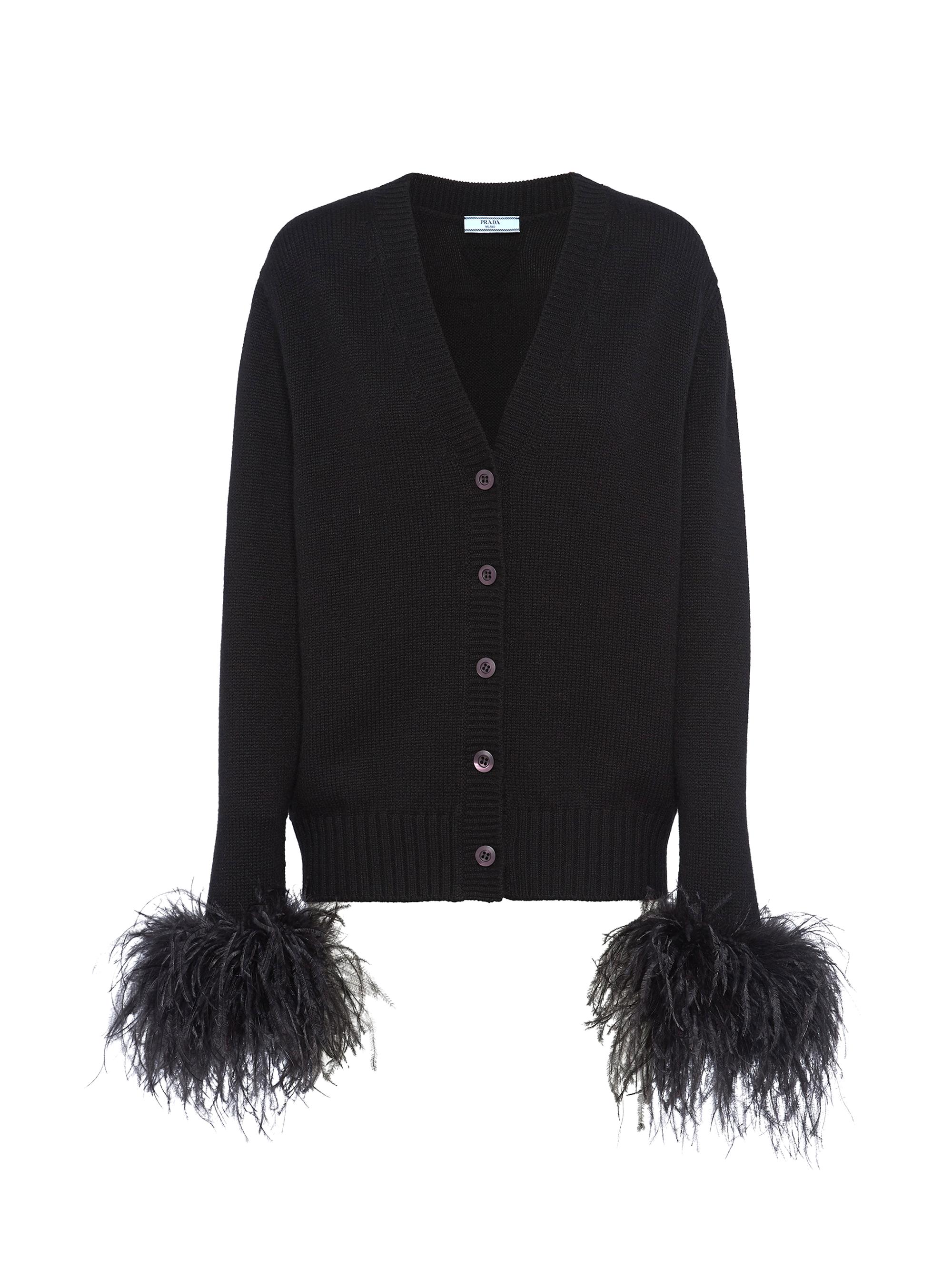 Prada Women's Cashmere Cardigan - Black